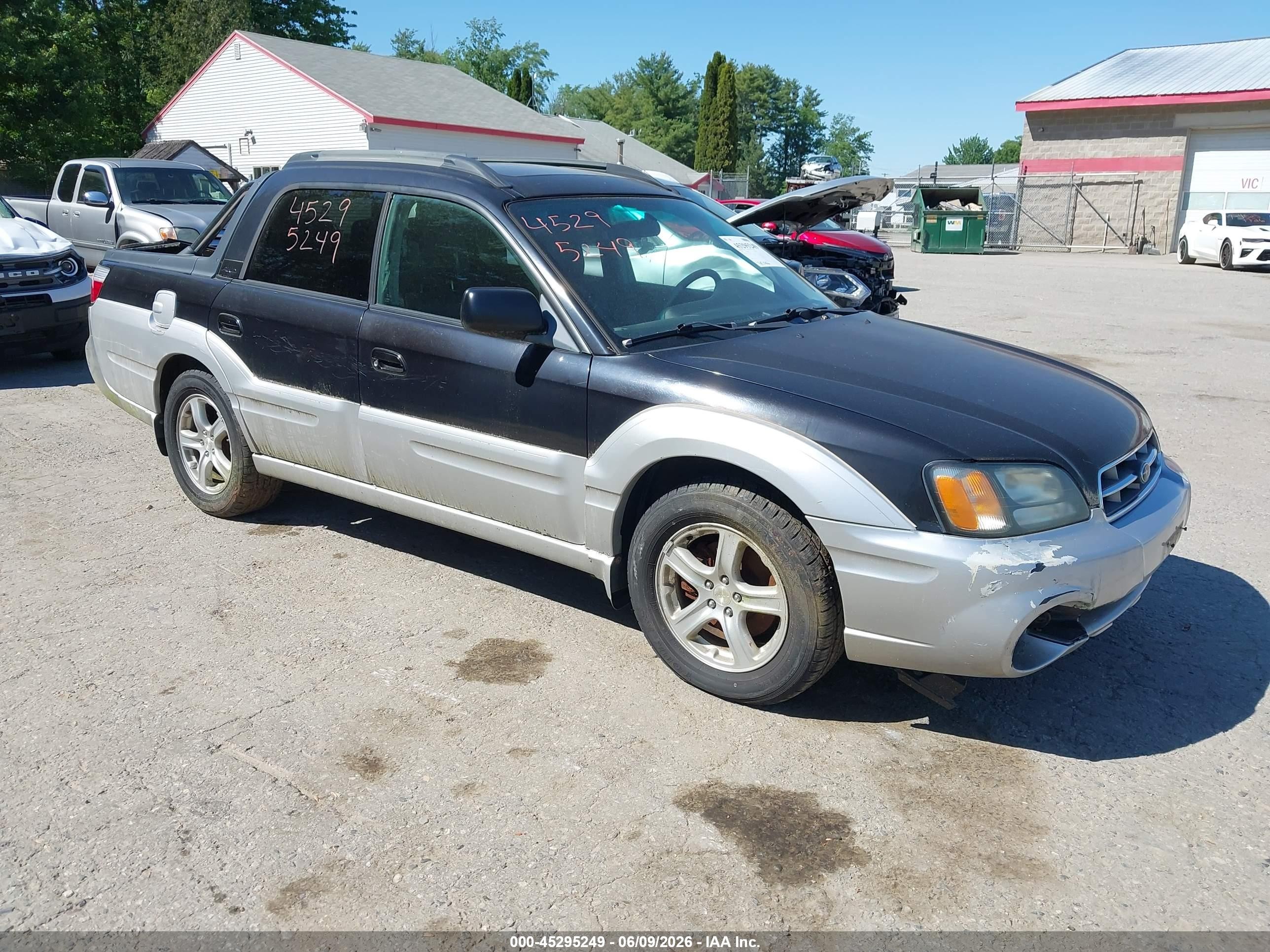 2003 Subaru Baja, VIN 4S4BT61C737101264 — Normal wear