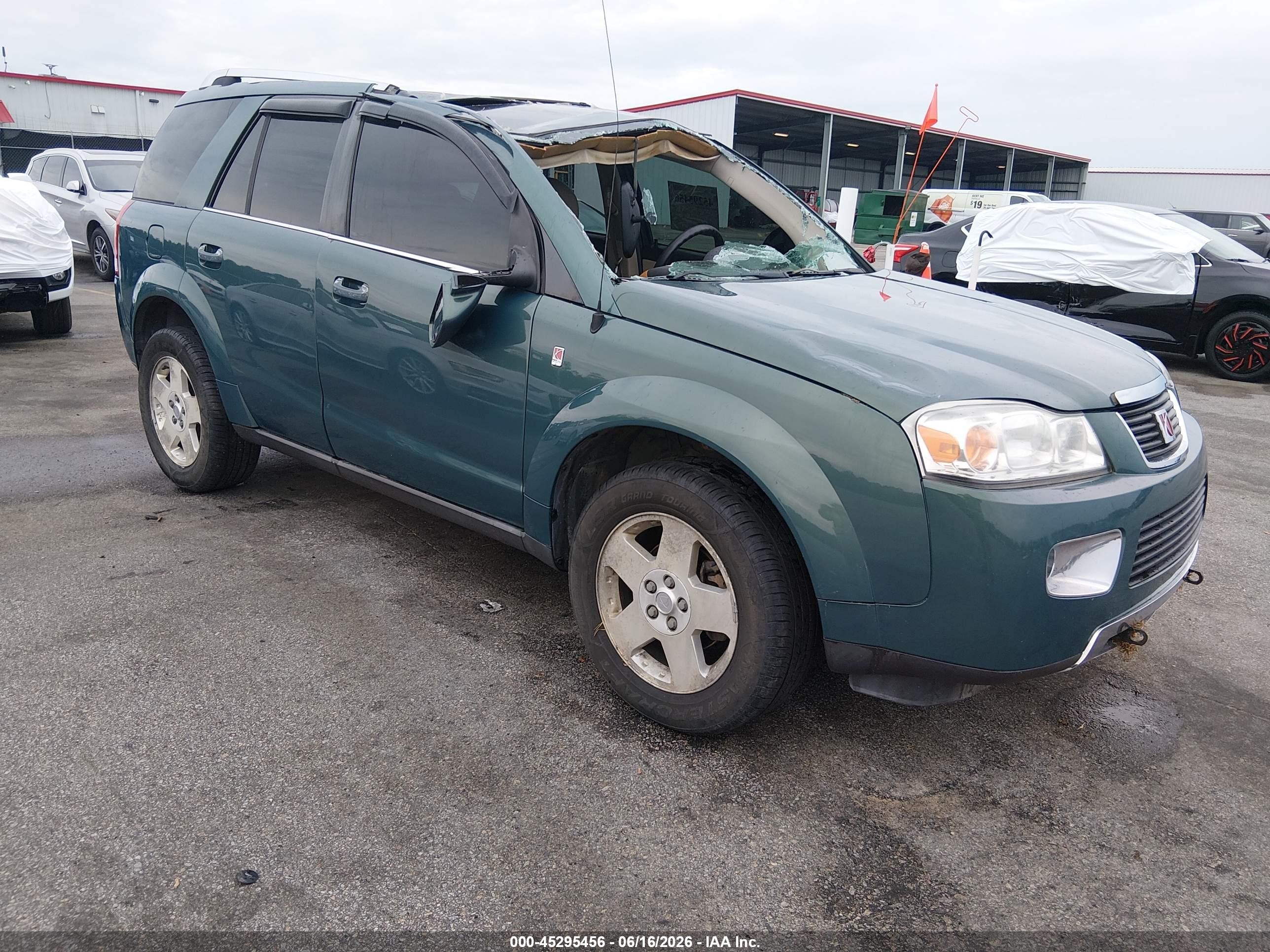 2007 Saturn VUE V6, VIN 5GZCZ634X7S812214 — Опрокидывание