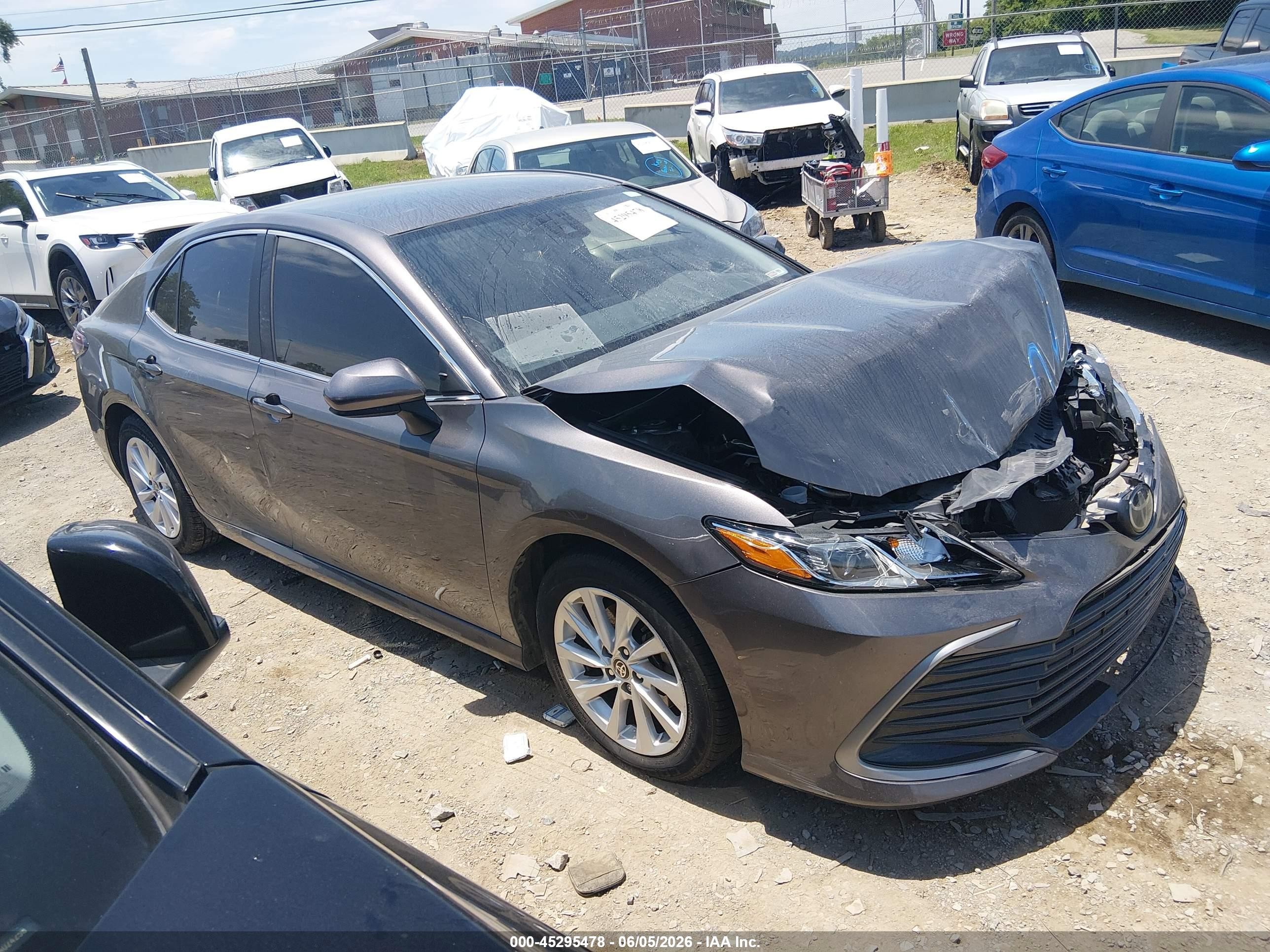 2023 Toyota Camry LE, VIN 4T1C11AK6PU768208 — Front end