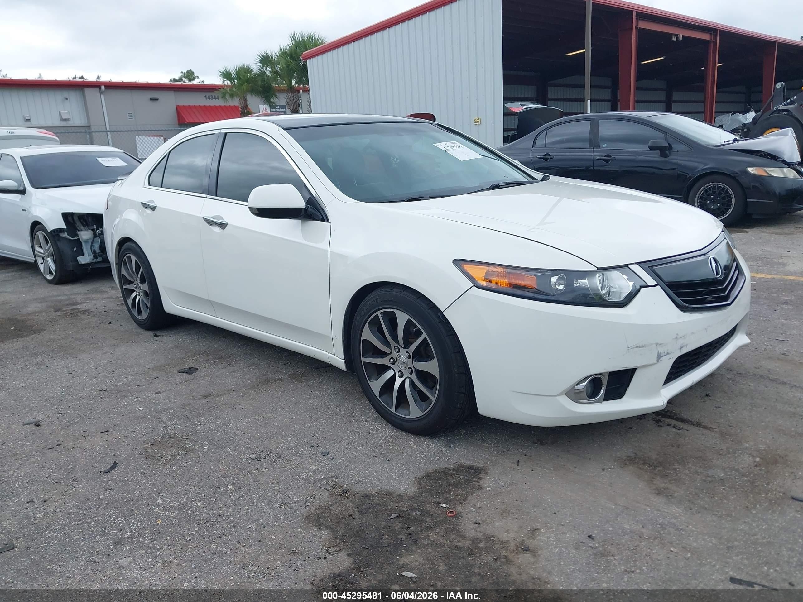 2011 Acura TSX, VIN JH4CU2F67BC007309 — Фото с аукциона