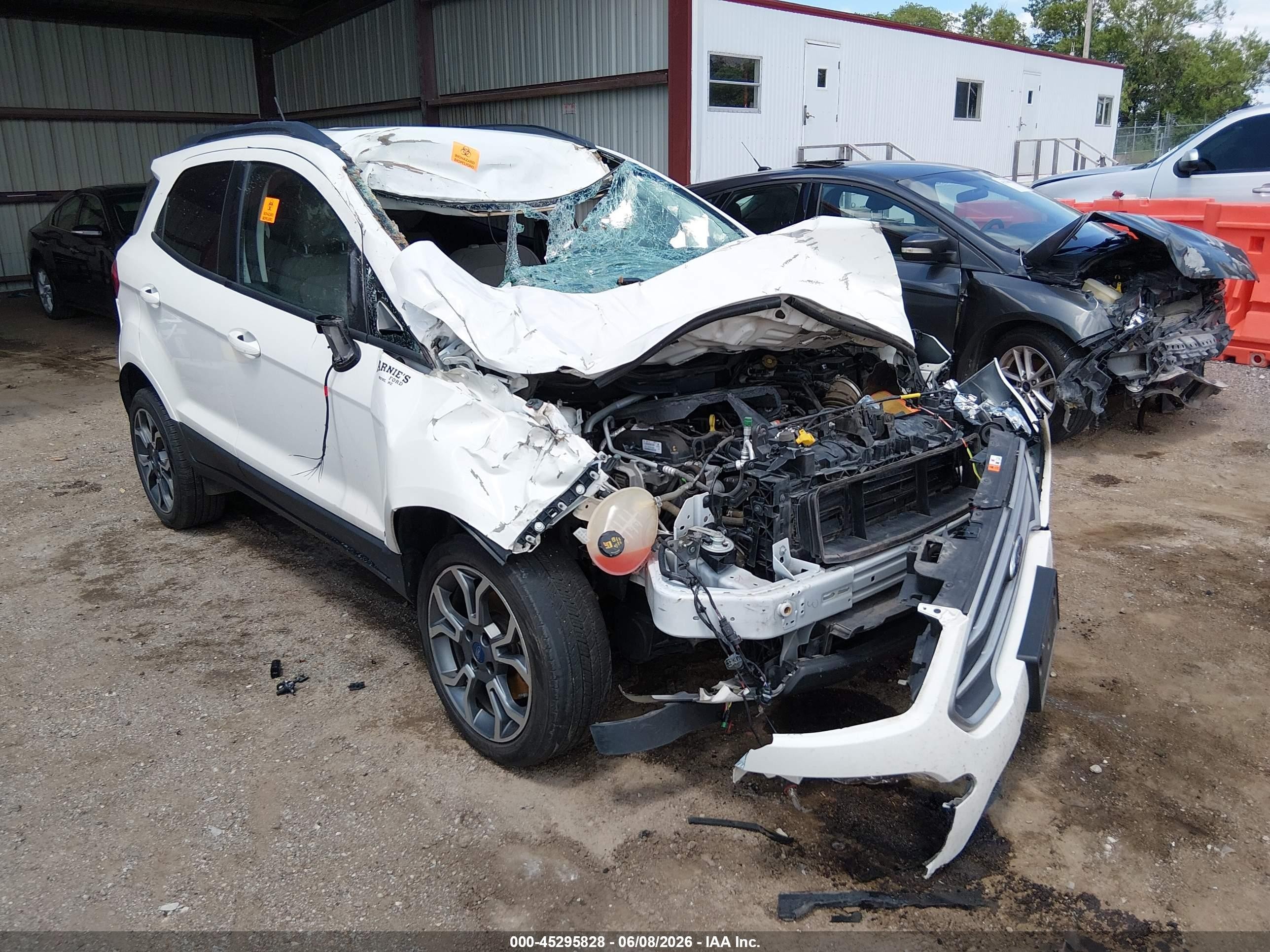 2018 Ford EcoSport SE, VIN MAJ6P1UL7JC216174 — Rollover