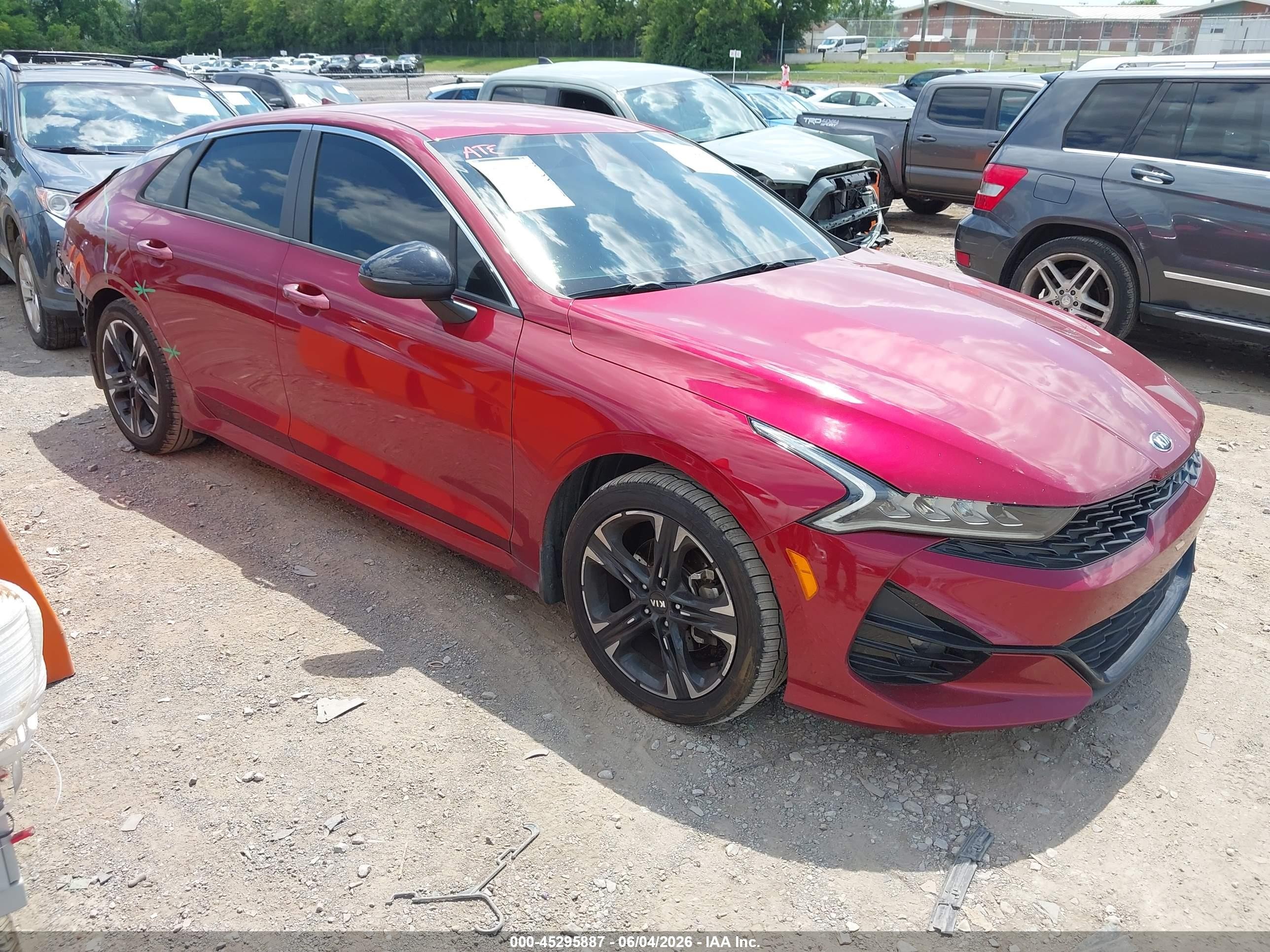 2021 Kia K5 GT-Line, VIN 5XXG64J26MG008287 — Rear end