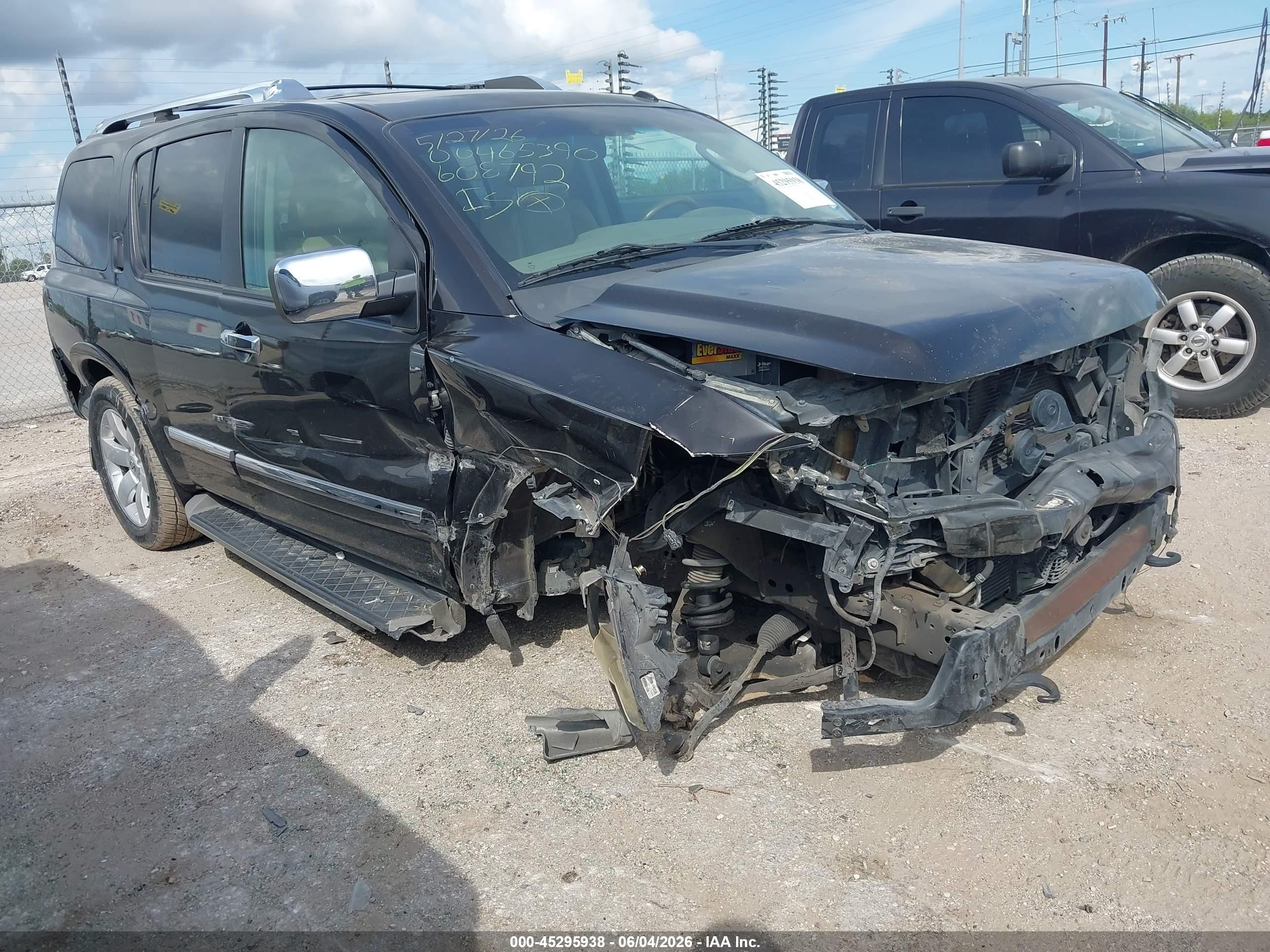 2011 Nissan Armada SL, VIN 5N1BA0ND3BN608792 — По всему кузову