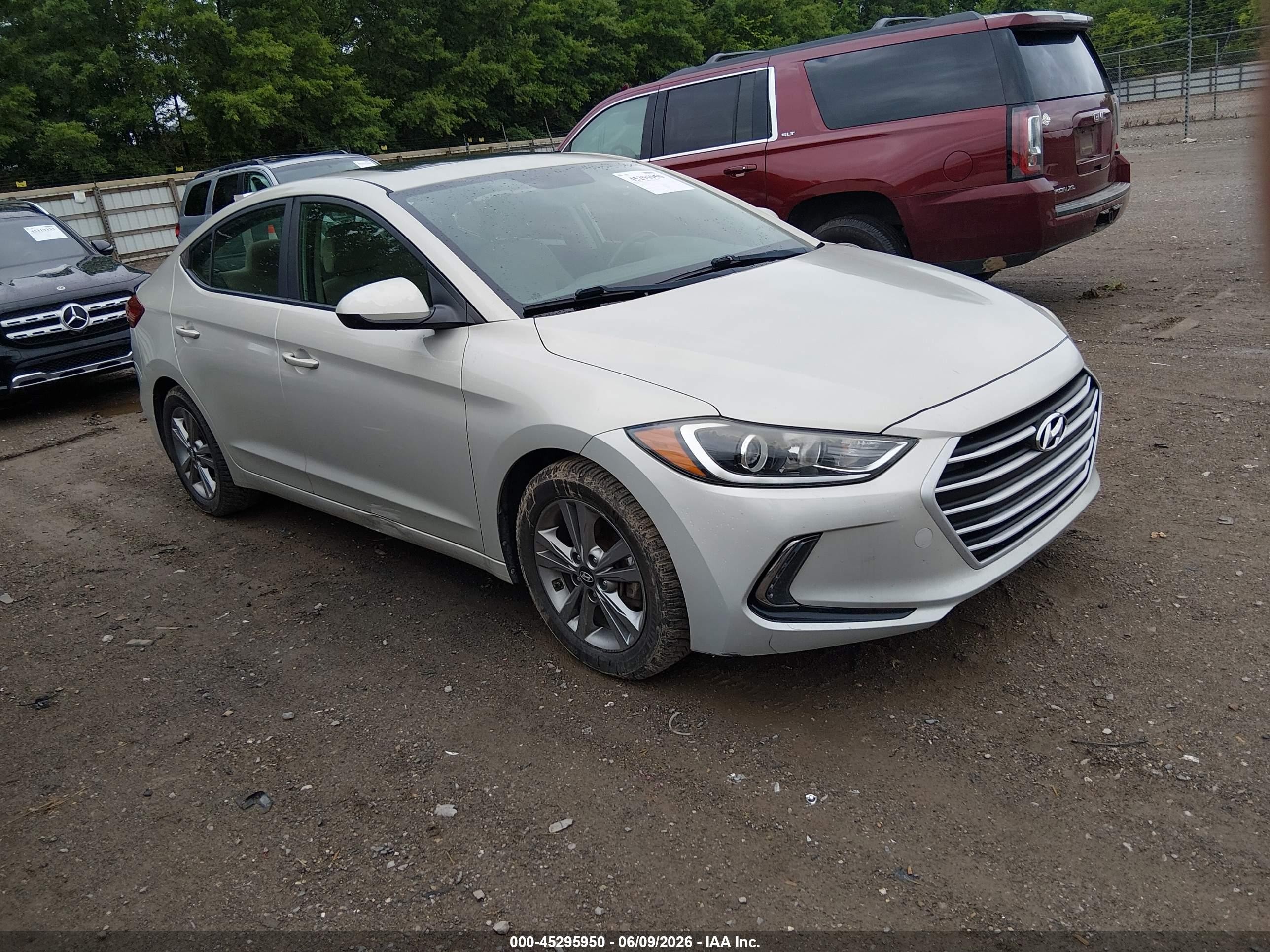 2017 Hyundai Elantra SE, VIN KMHD84LF9HU296430 — All over