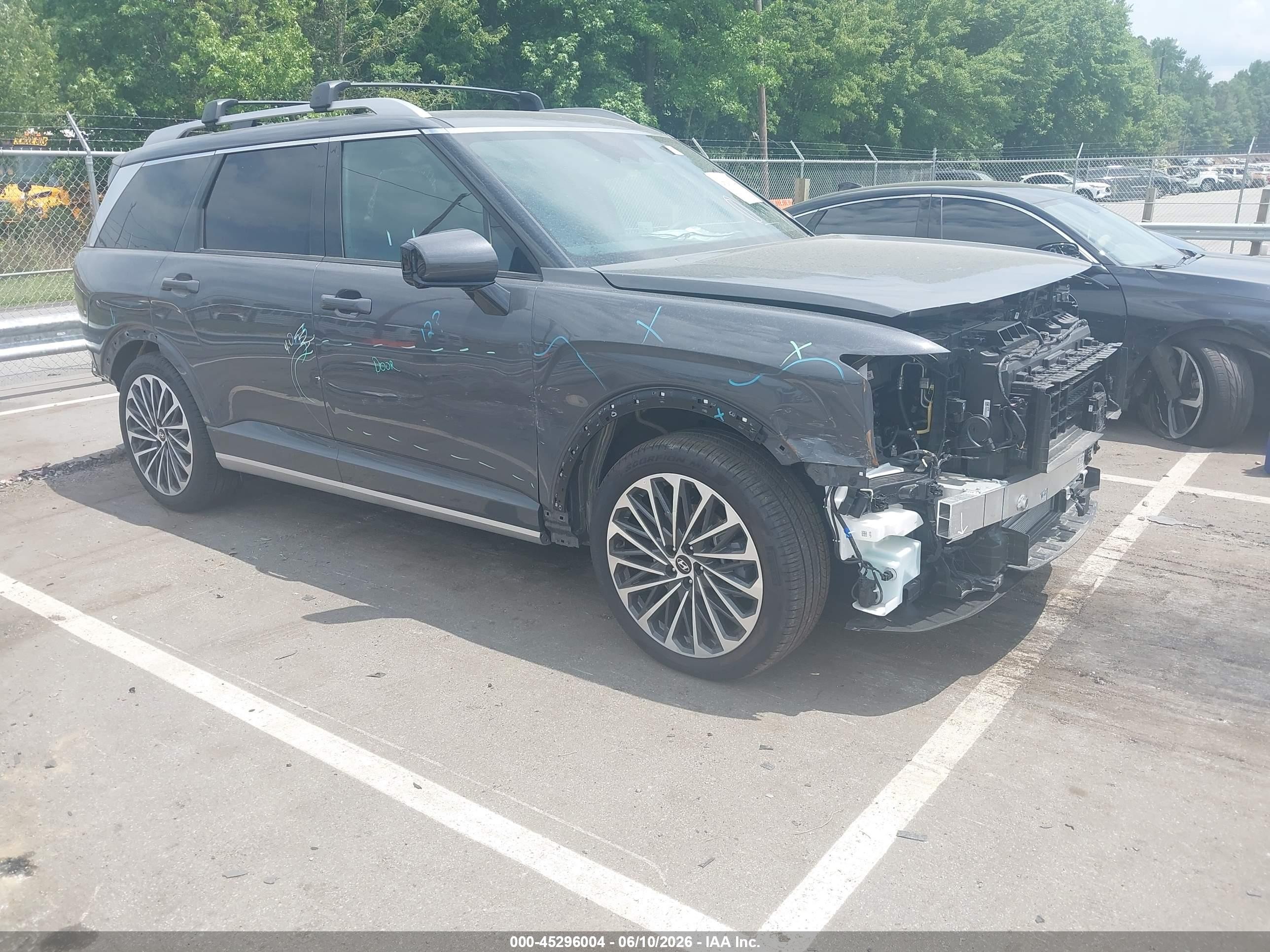 2026 Hyundai Palisade Hybrid Calligraphy, VIN KM8RMESA2TU037722 — Front end
