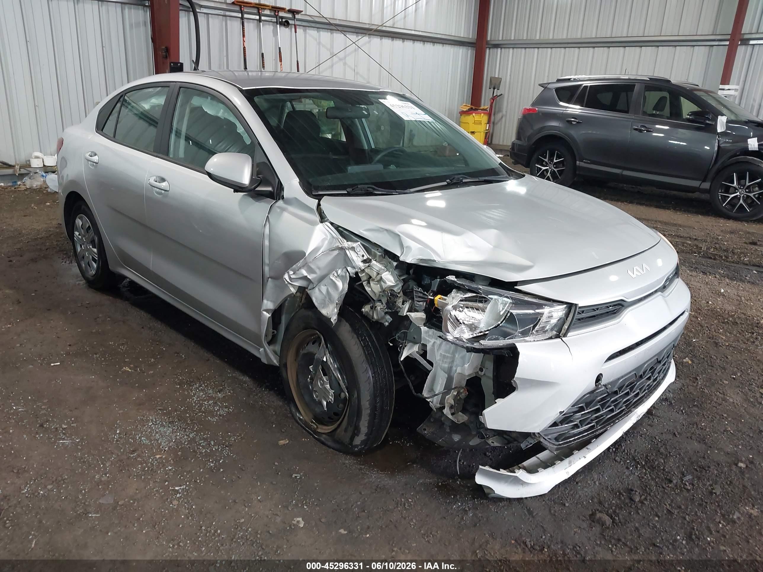 2023 Kia Rio S, VIN 3KPA24AD5PE561738 — Front end