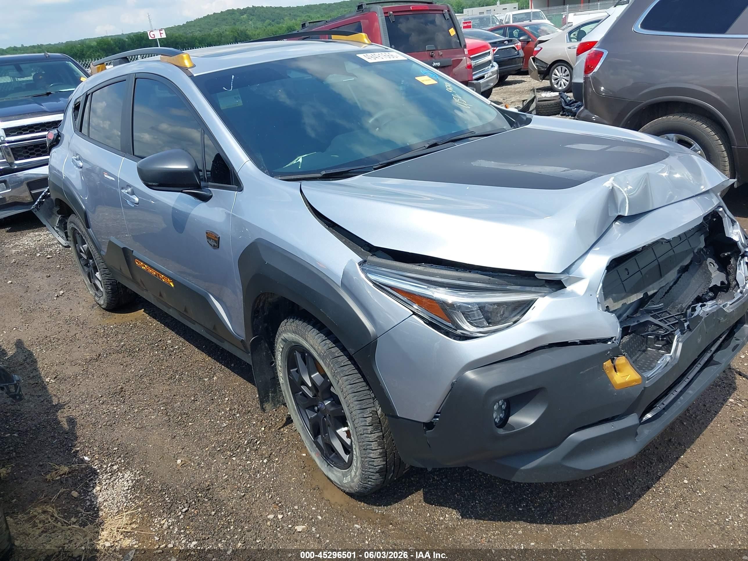 2025 Subaru Crosstrek Wilderness, VIN 4S4GUHU68S3756513 — Rear end