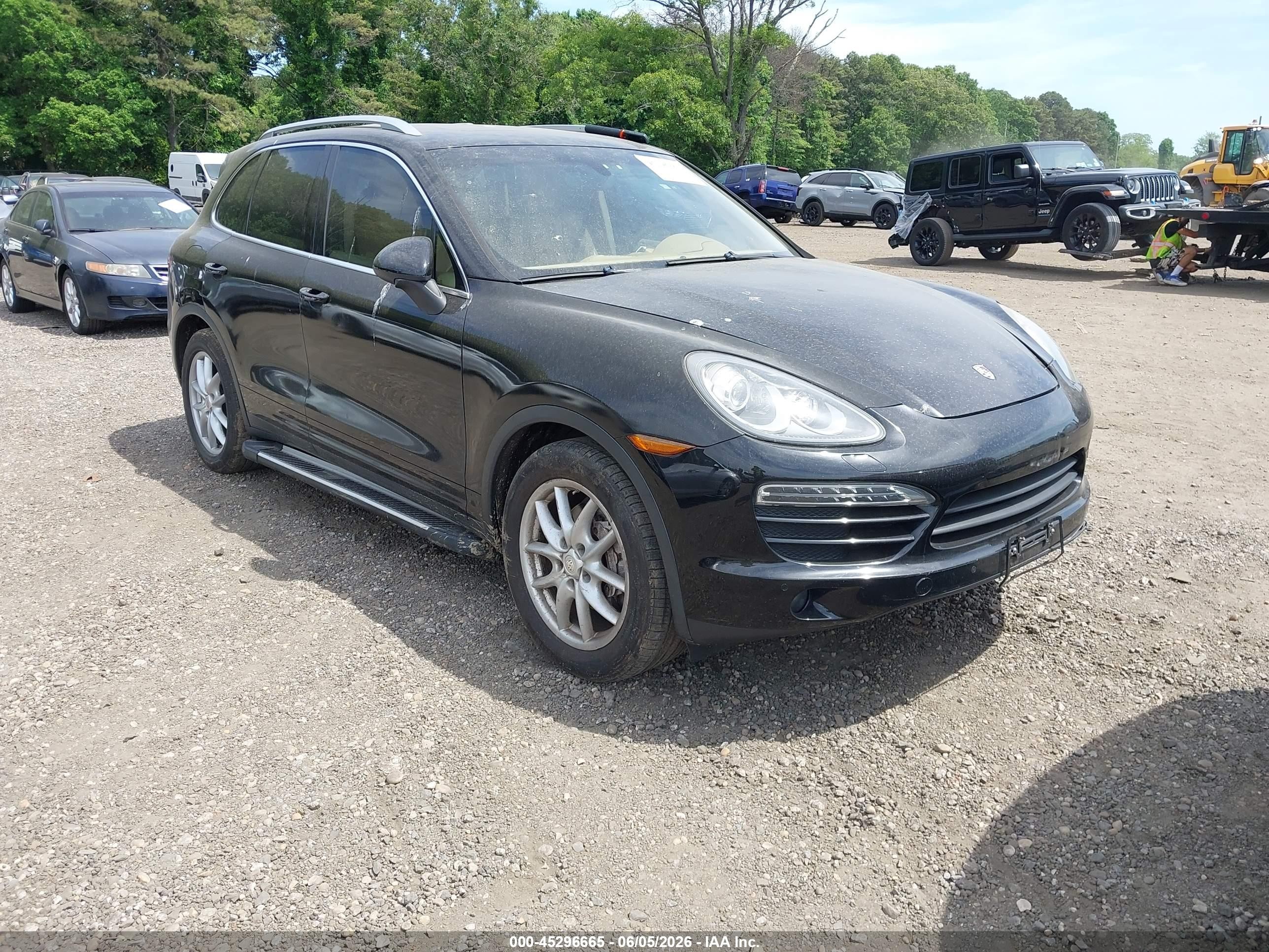 2011 Porsche Cayenne, VIN WP1AA2A22BLA05486 — Water / flood