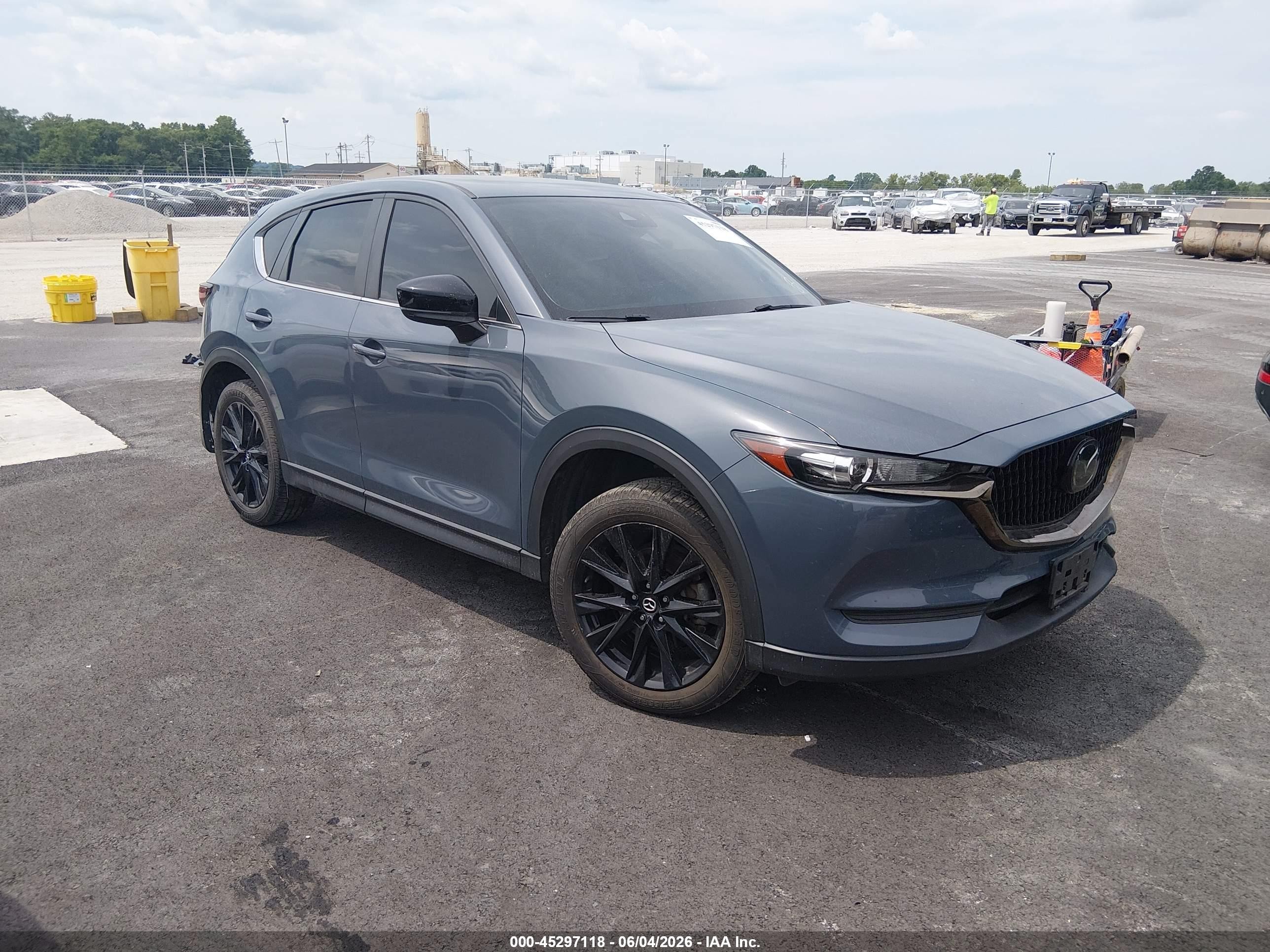 2021 Mazda CX-5 Carbon Edition, VIN JM3KFBCY6M0468526 — Rear end