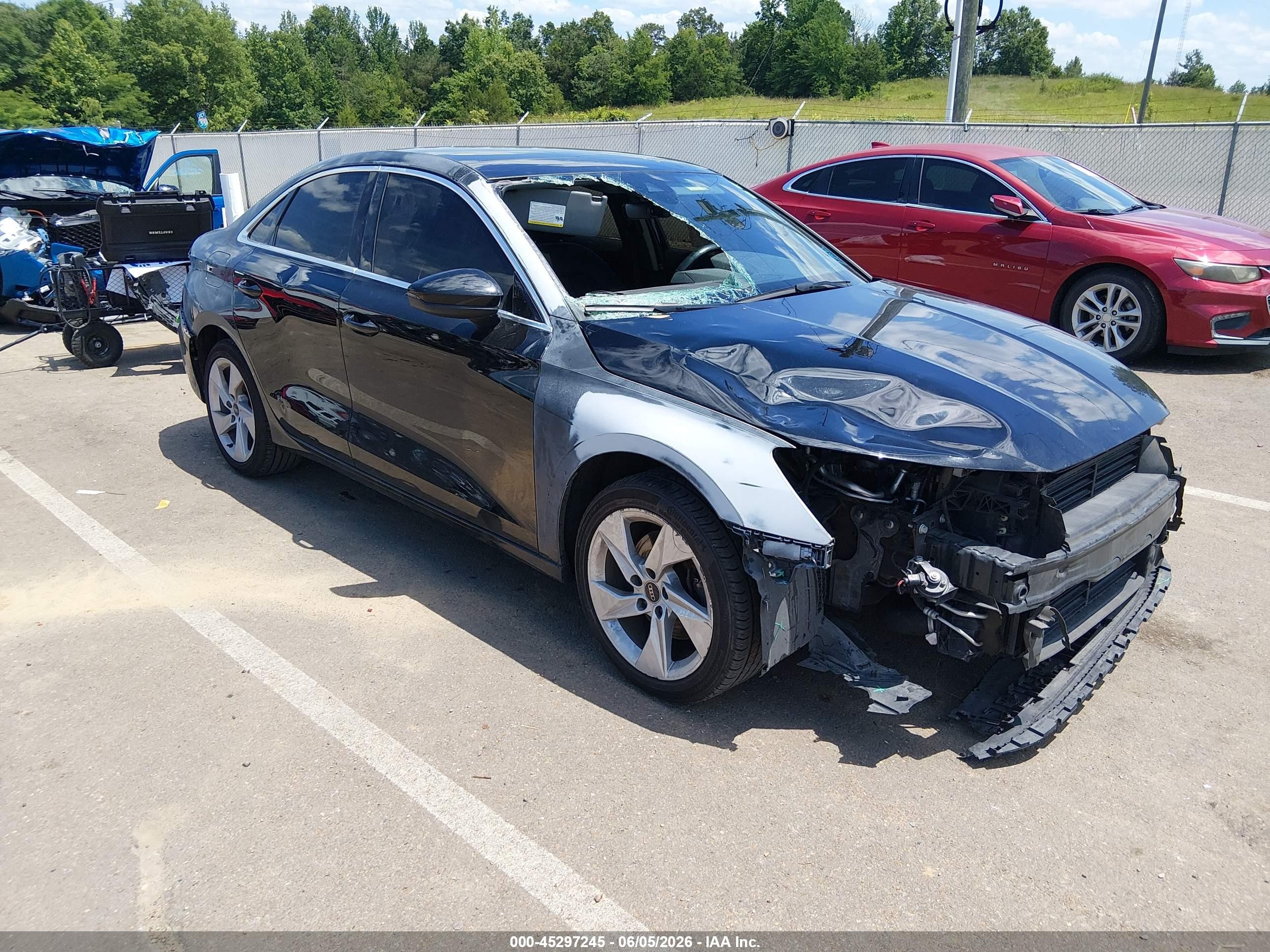 2023 Audi A3 Premium, VIN WAUAUDGY8PA084372 — Перед