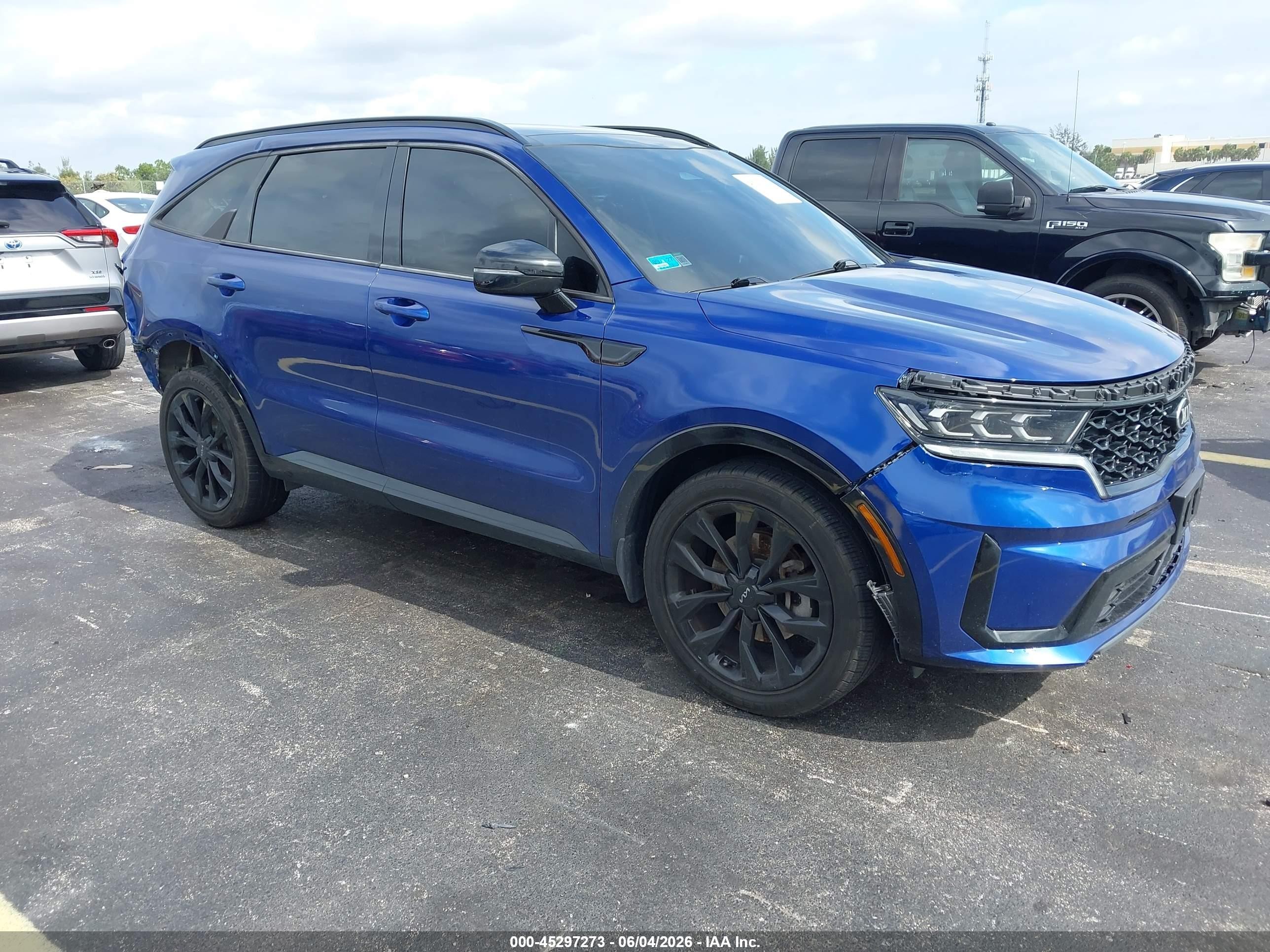2021 Kia Sorento SX Prestige, VIN 5XYRK4LF1MG073547 — Зад