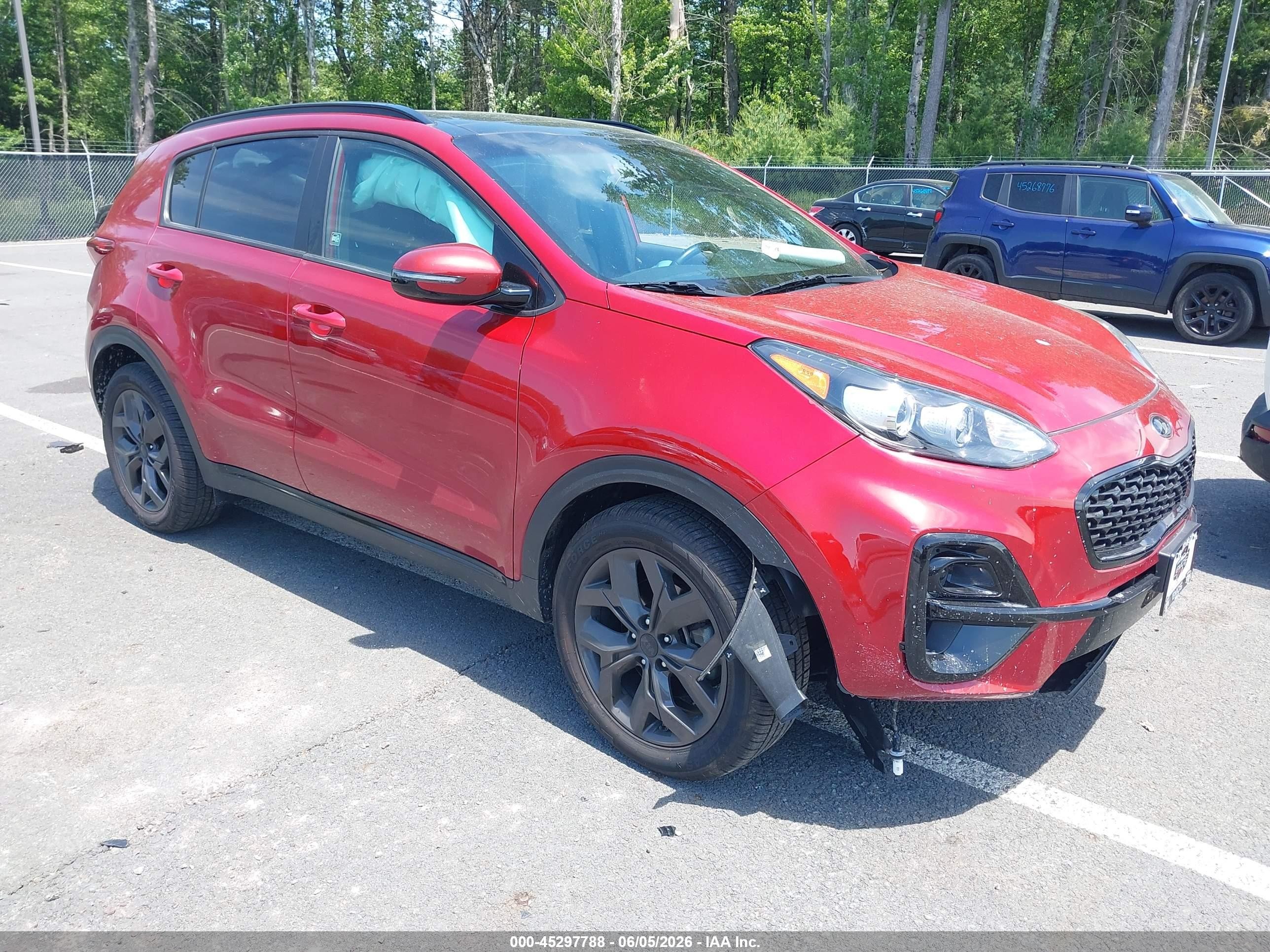 2022 Kia Sportage Nightfall, VIN KNDP6CAC2N7012401 — Undercarriage