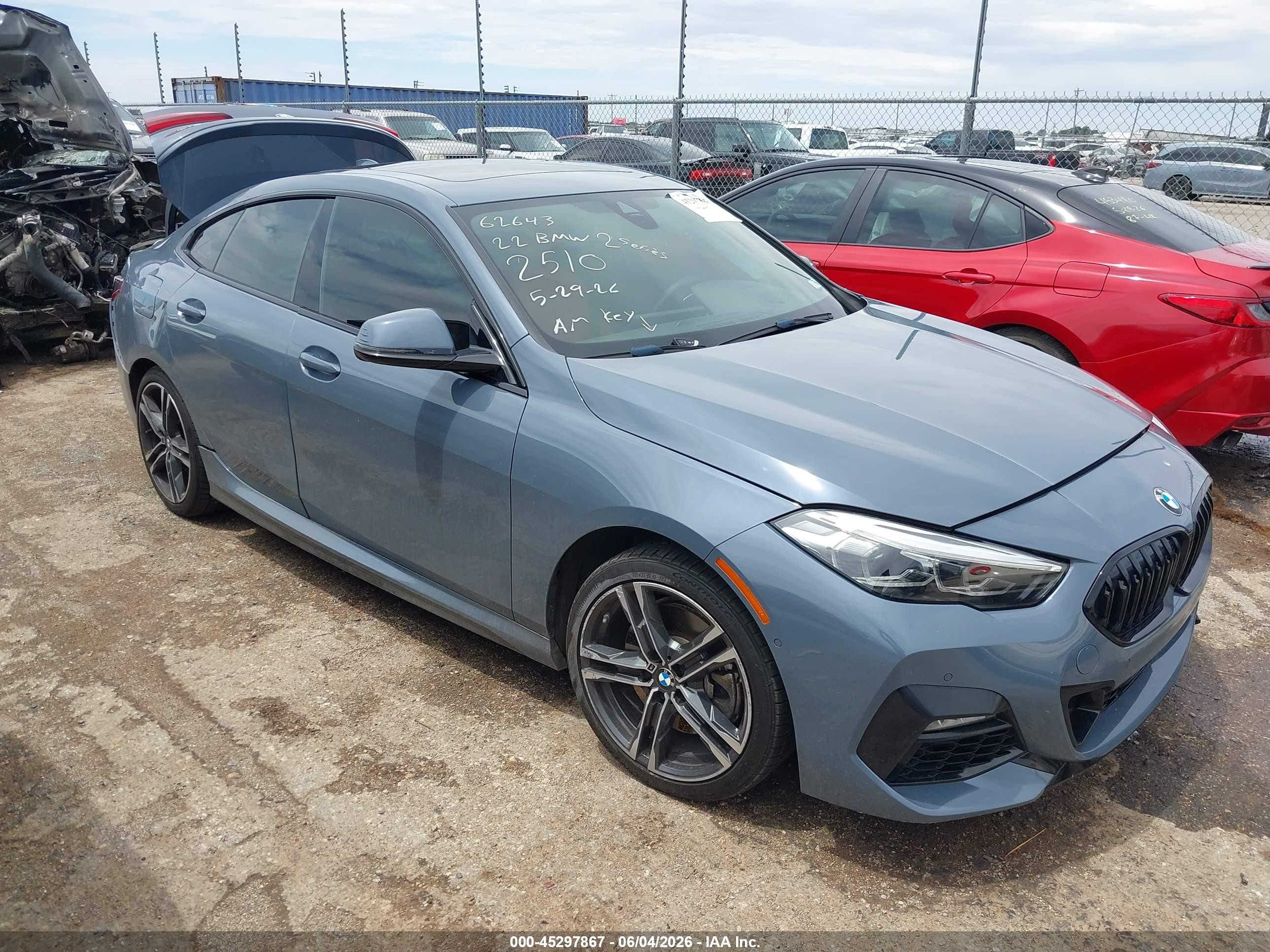 2022 BMW 2 Series 228i, VIN WBA53AK04N7J82510 — Side