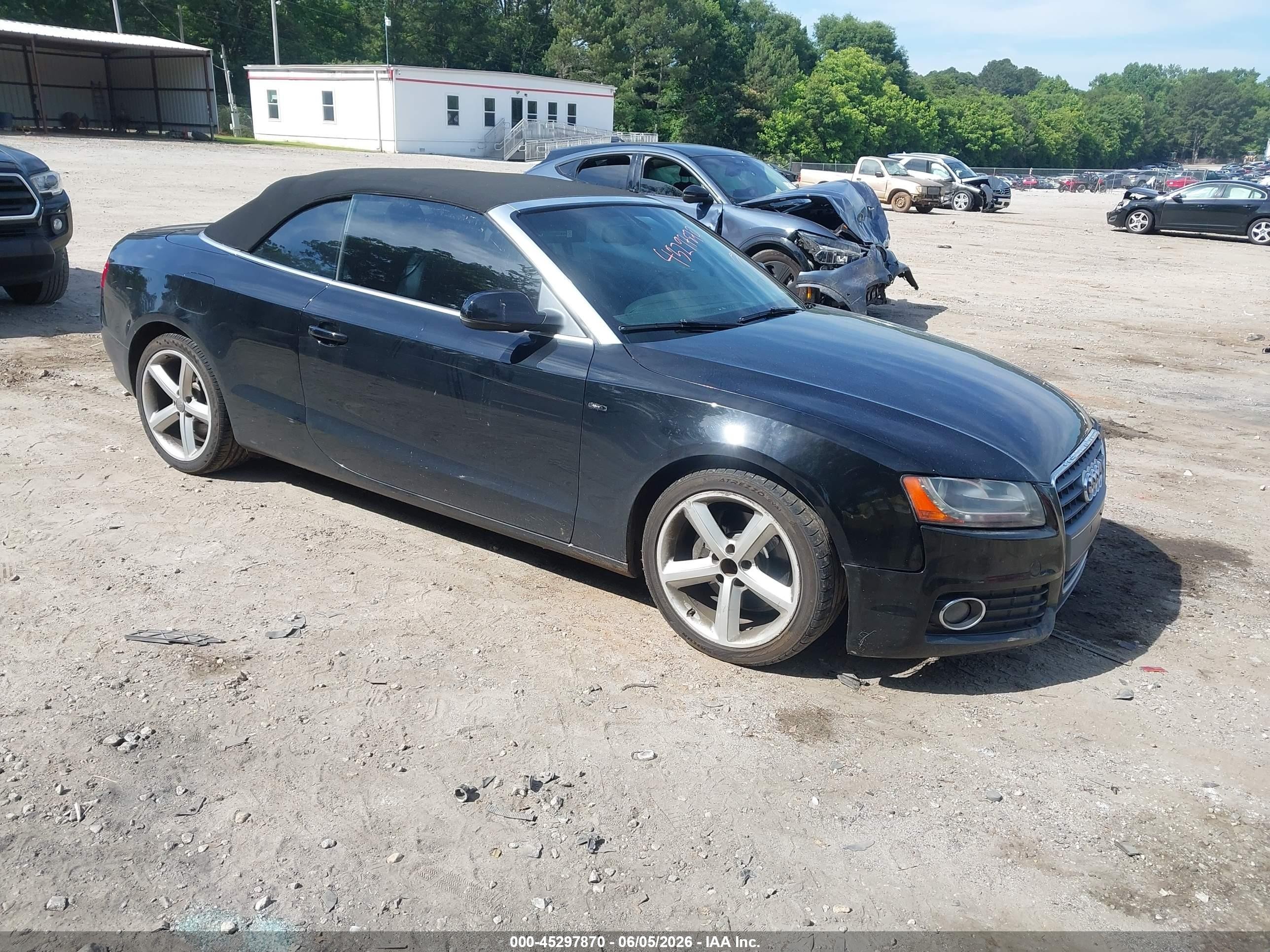 2012 Audi A5 Premium Plus, VIN WAULFAFHXCN001840 — Механическое