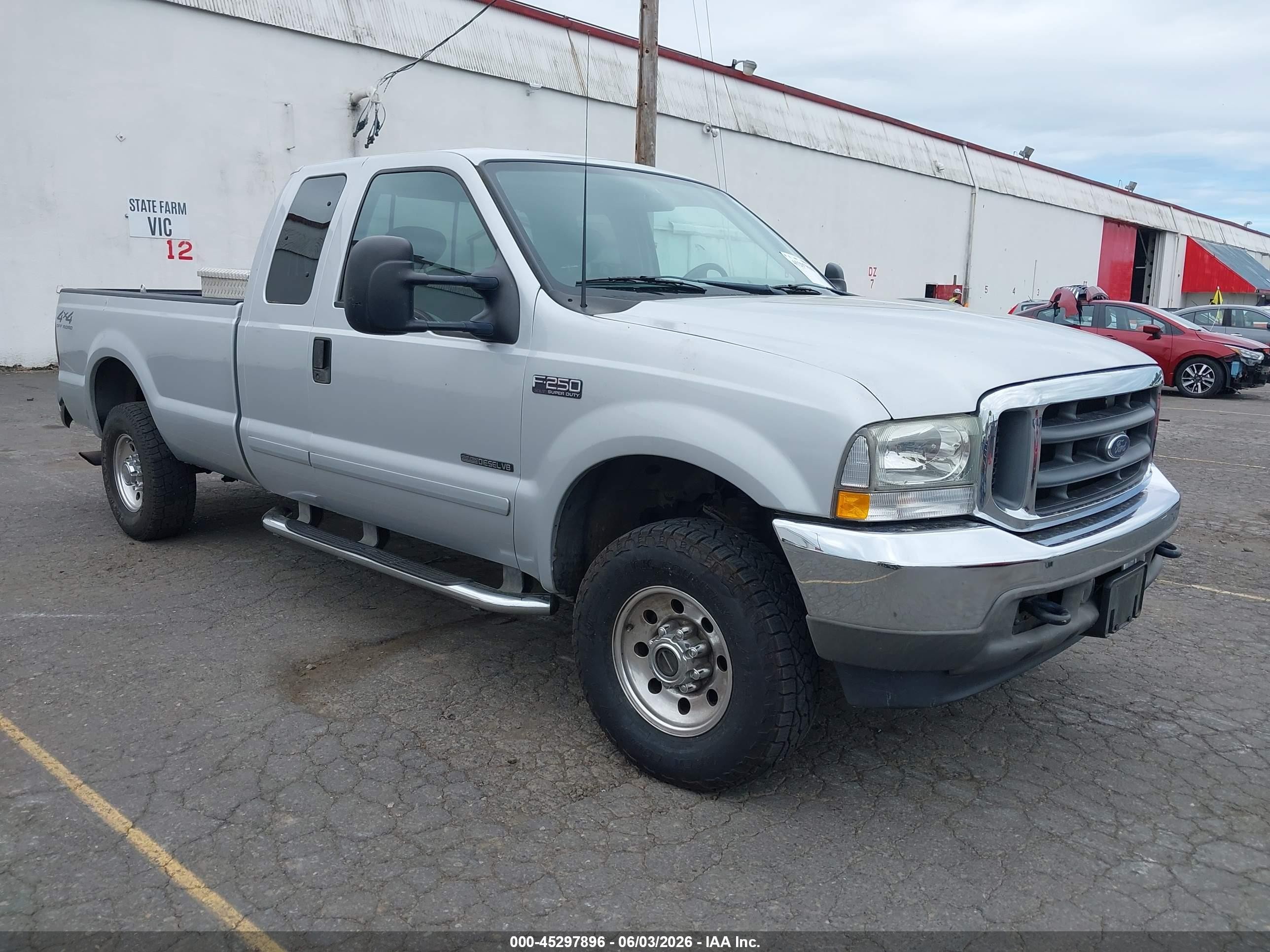 2002 Ford F-250 XL, VIN 1FTNX21F52ED19707 — Burn