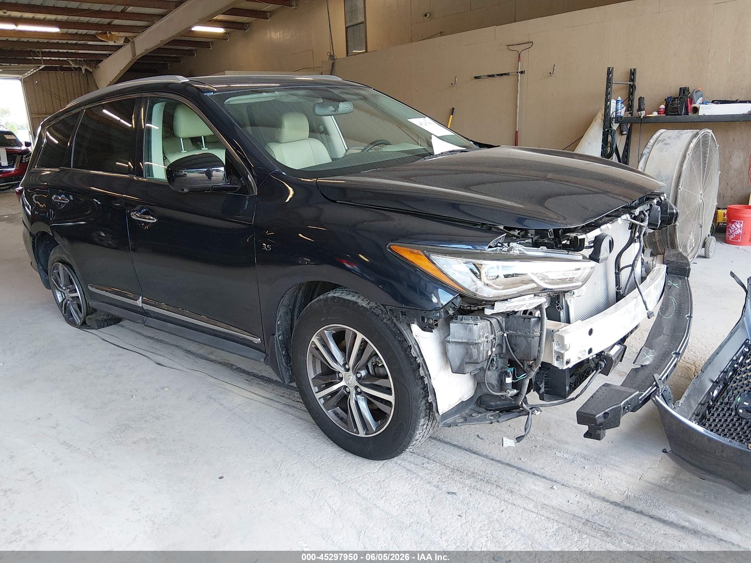 2018 Infiniti QX60, VIN 5N1DL0MM1JC509516 — Auction photo 1 of 22