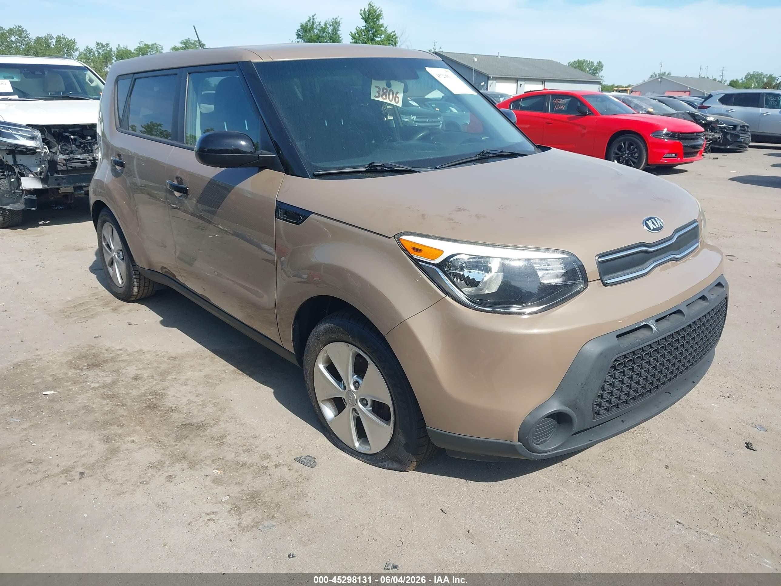 2015 Kia Soul, VIN KNDJN2A21F7167985 — Theft recovery