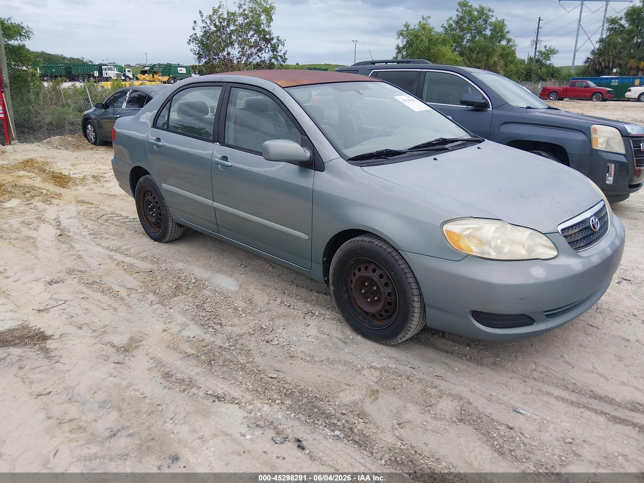 2006 Toyota Corolla CE, VIN 1NXBR32E96Z714697 — Normal wear