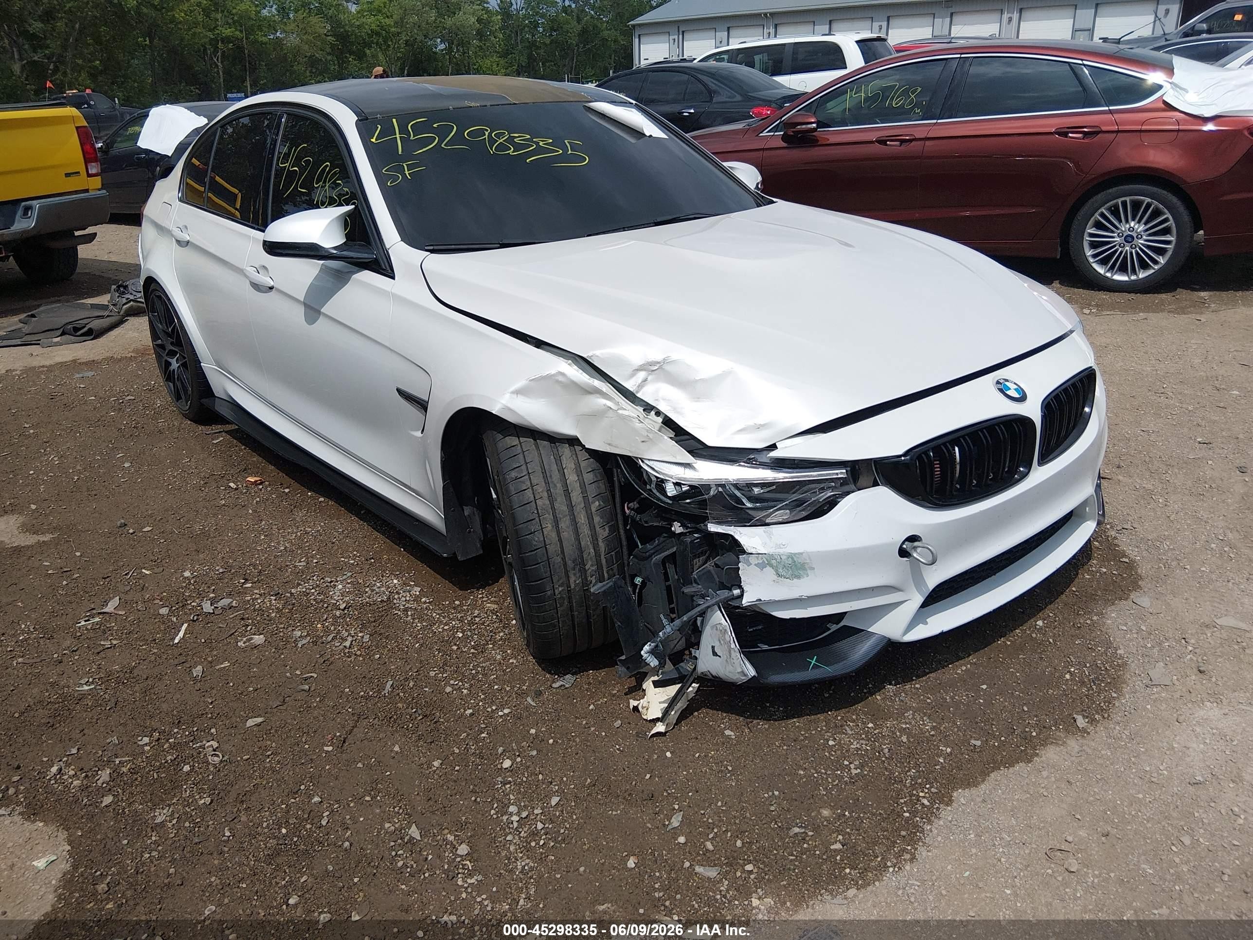 2015 BMW M3, VIN WBS3C9C54FP803368 — Перед