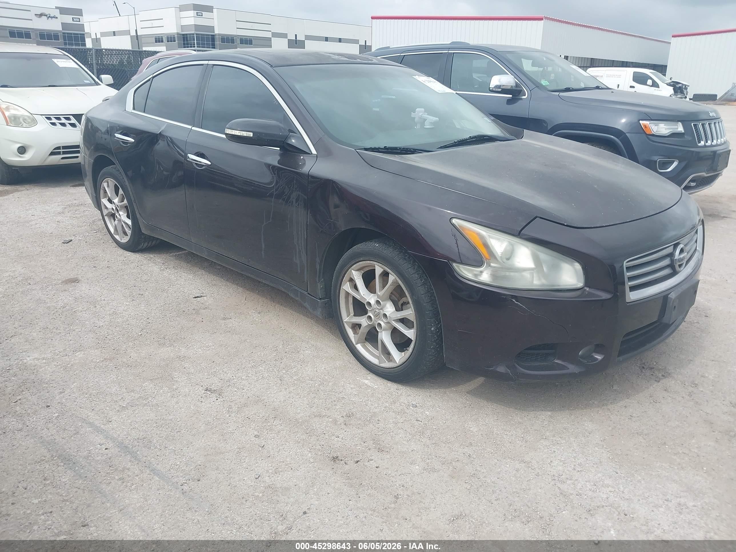 2012 Nissan Maxima S, VIN 1N4AA5AP6CC807979 — Обычный износ