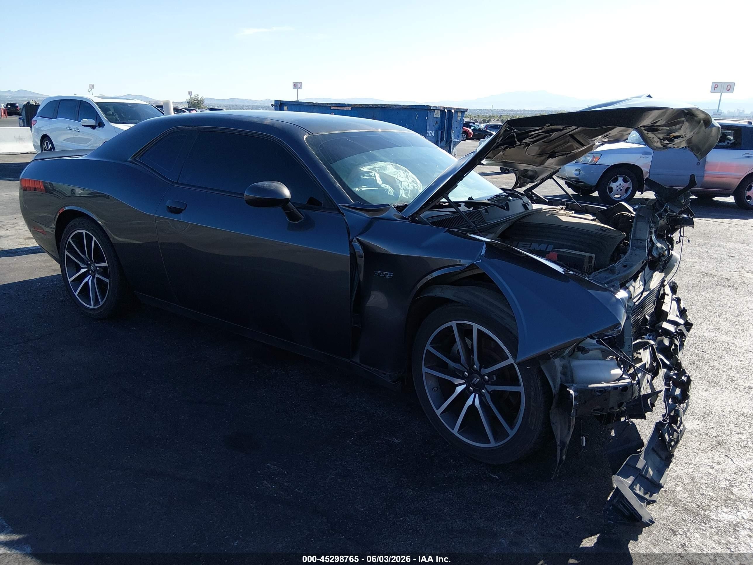 2023 Dodge Challenger R/T, VIN 2C3CDZBT8PH504075 — Front end