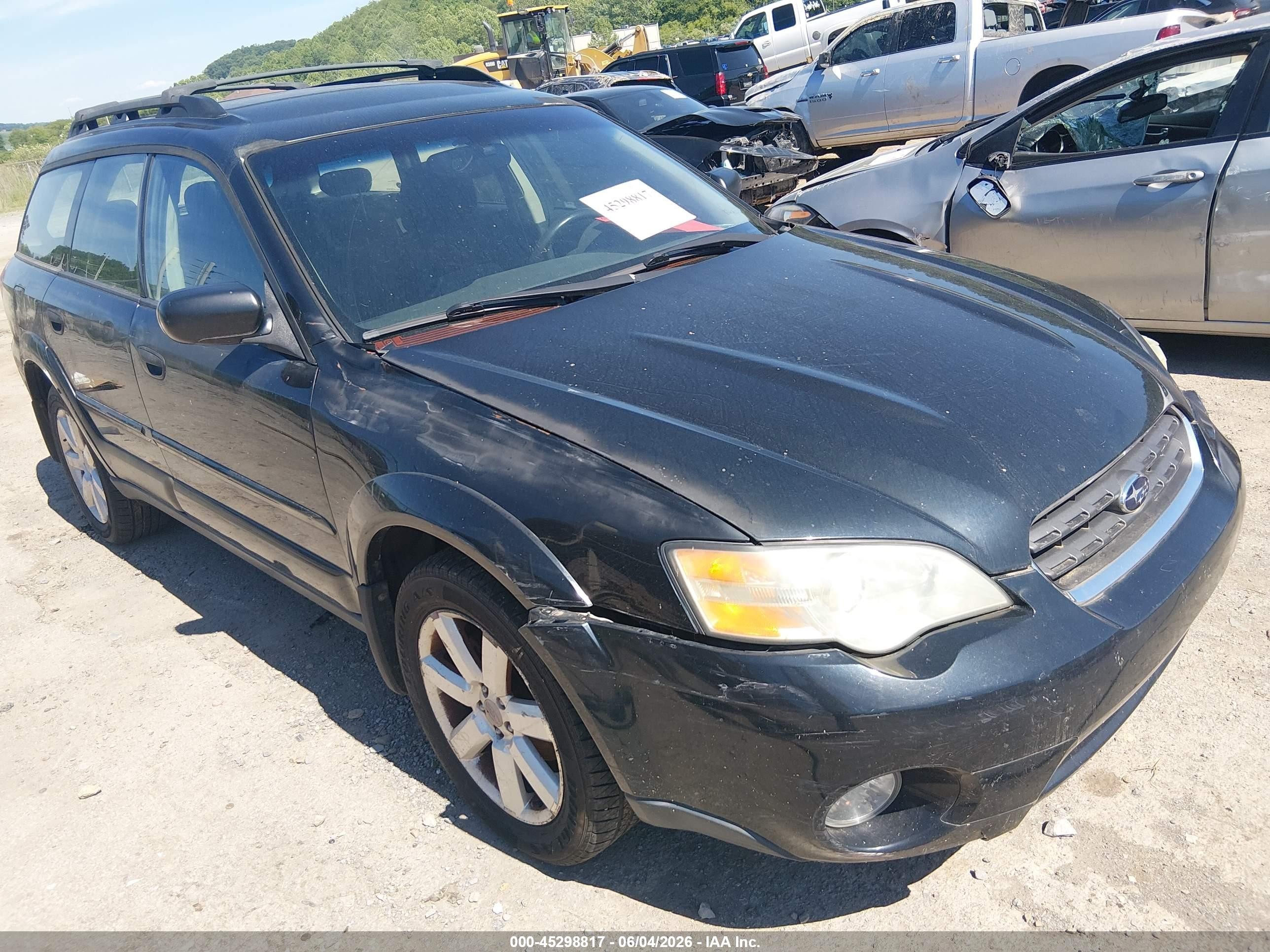 2006 Subaru Legacy Outback, VIN 4S4BP61C067314548 — Front end
