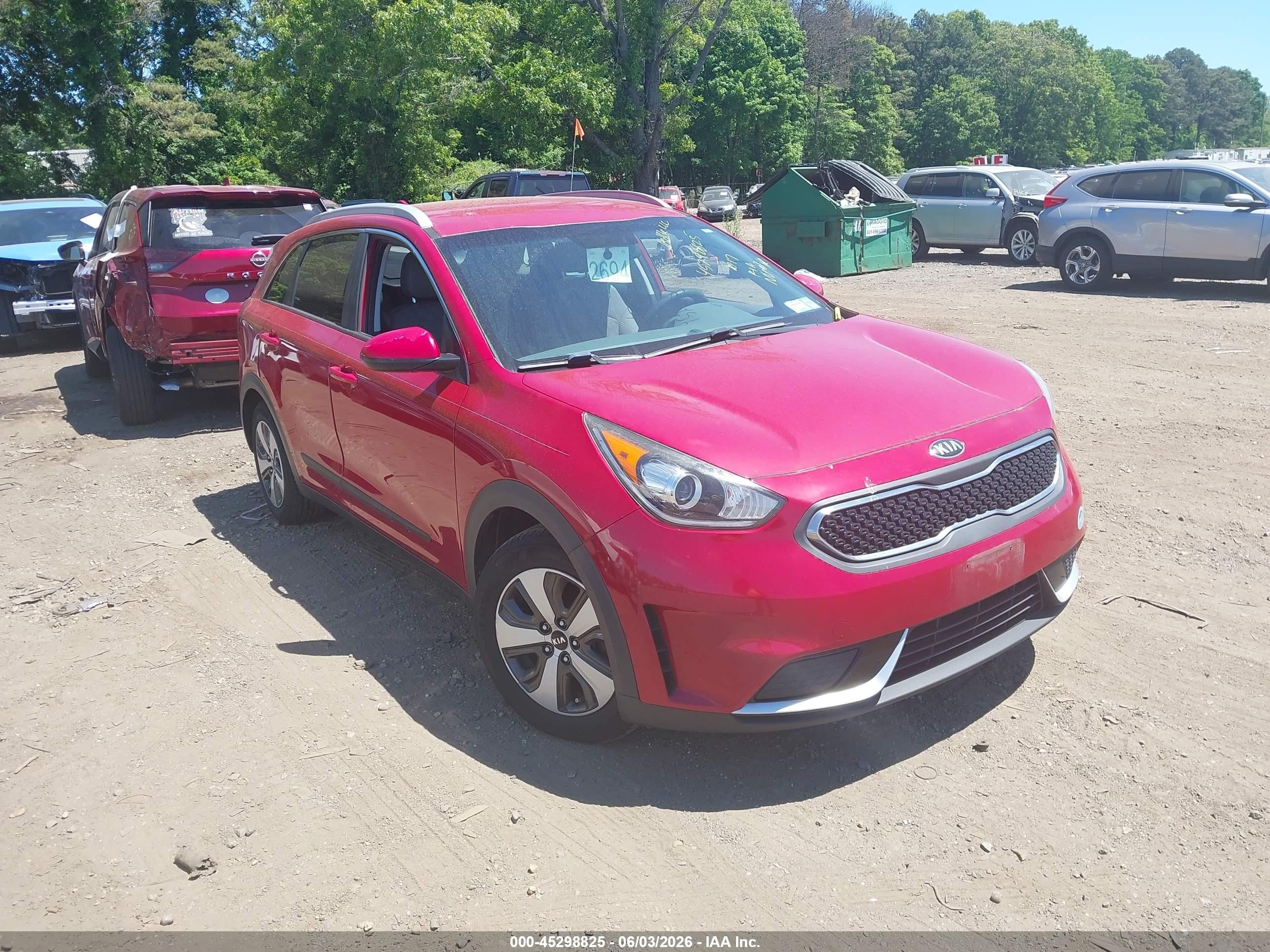 2017 Kia Niro LX, VIN KNDCB3LC4H5048579 — Normal wear