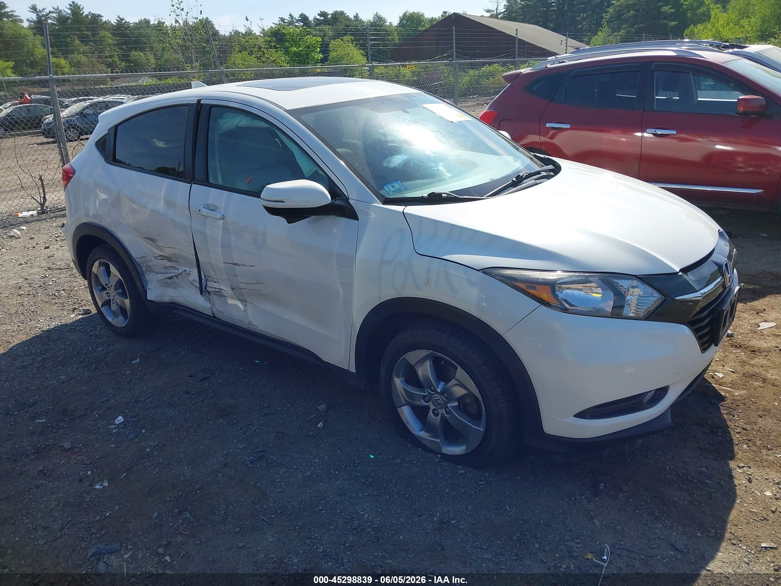 2017 Honda HR-V EX, VIN 3CZRU6H59HM719717 — Side