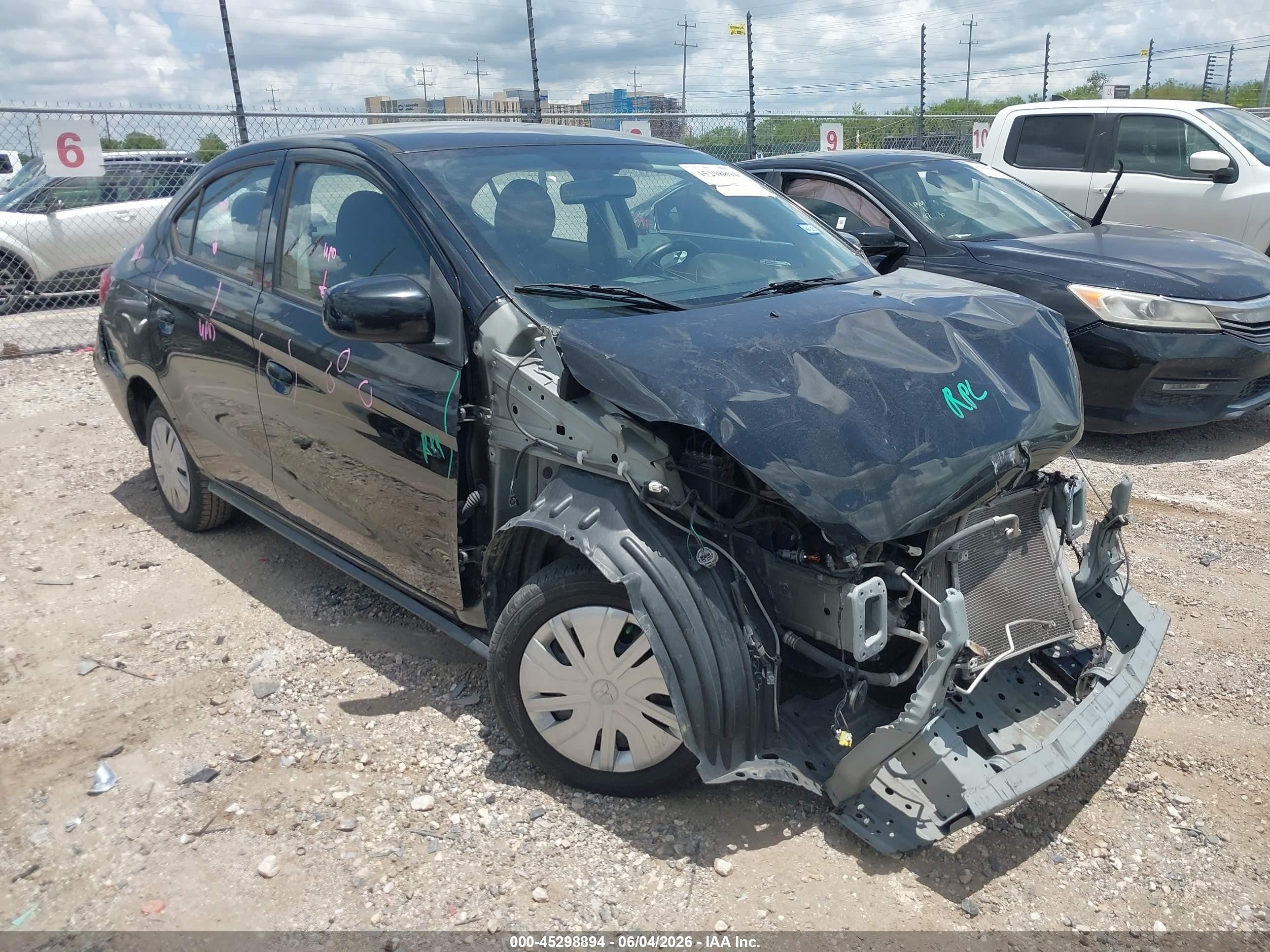 2020 Mitsubishi Mirage SE, VIN ML32F4FJ9LHF13158 — All over