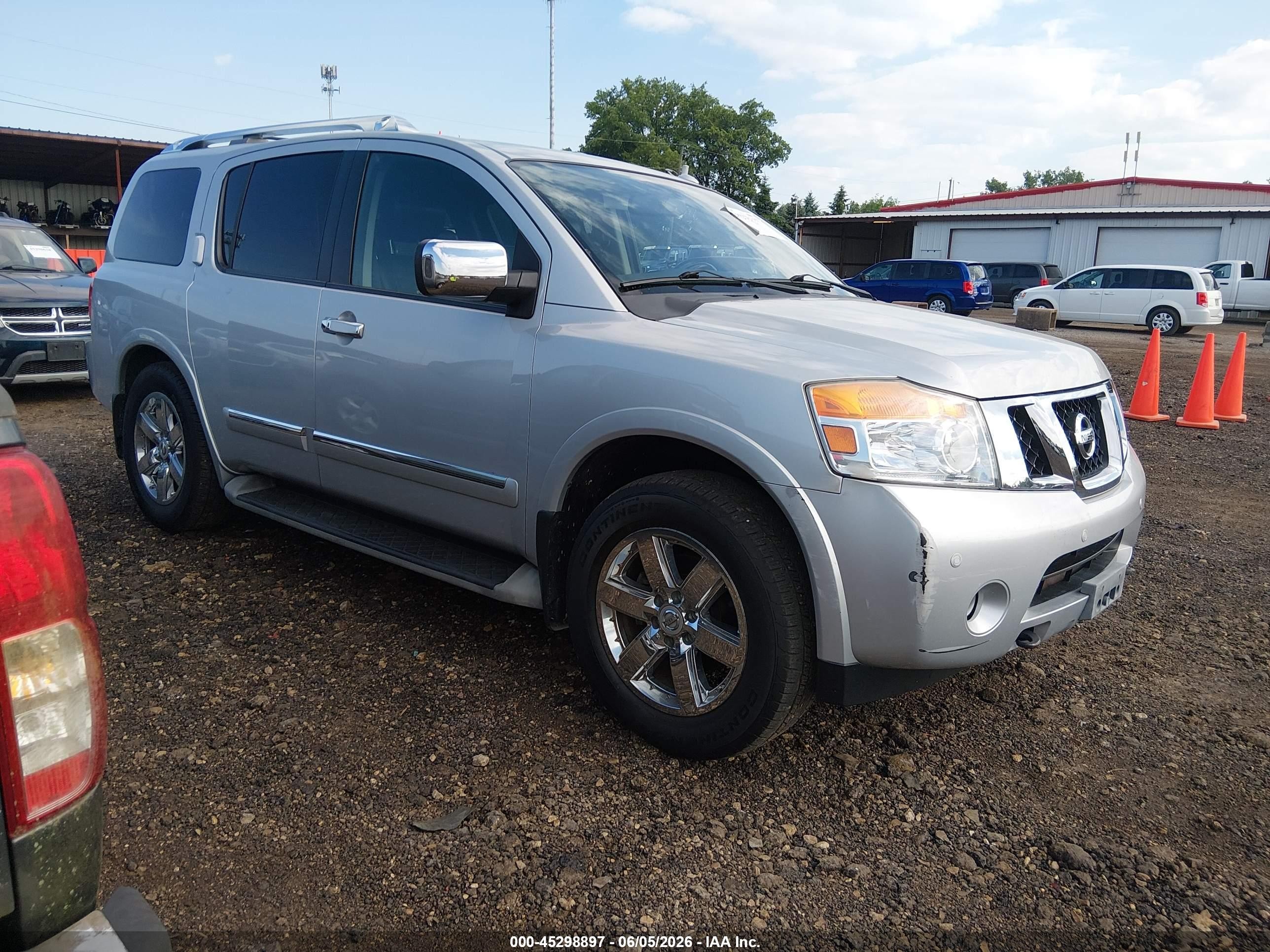 2011 Nissan Armada Platinum, VIN 5N1AA0NE4BN613259 — Normal wear