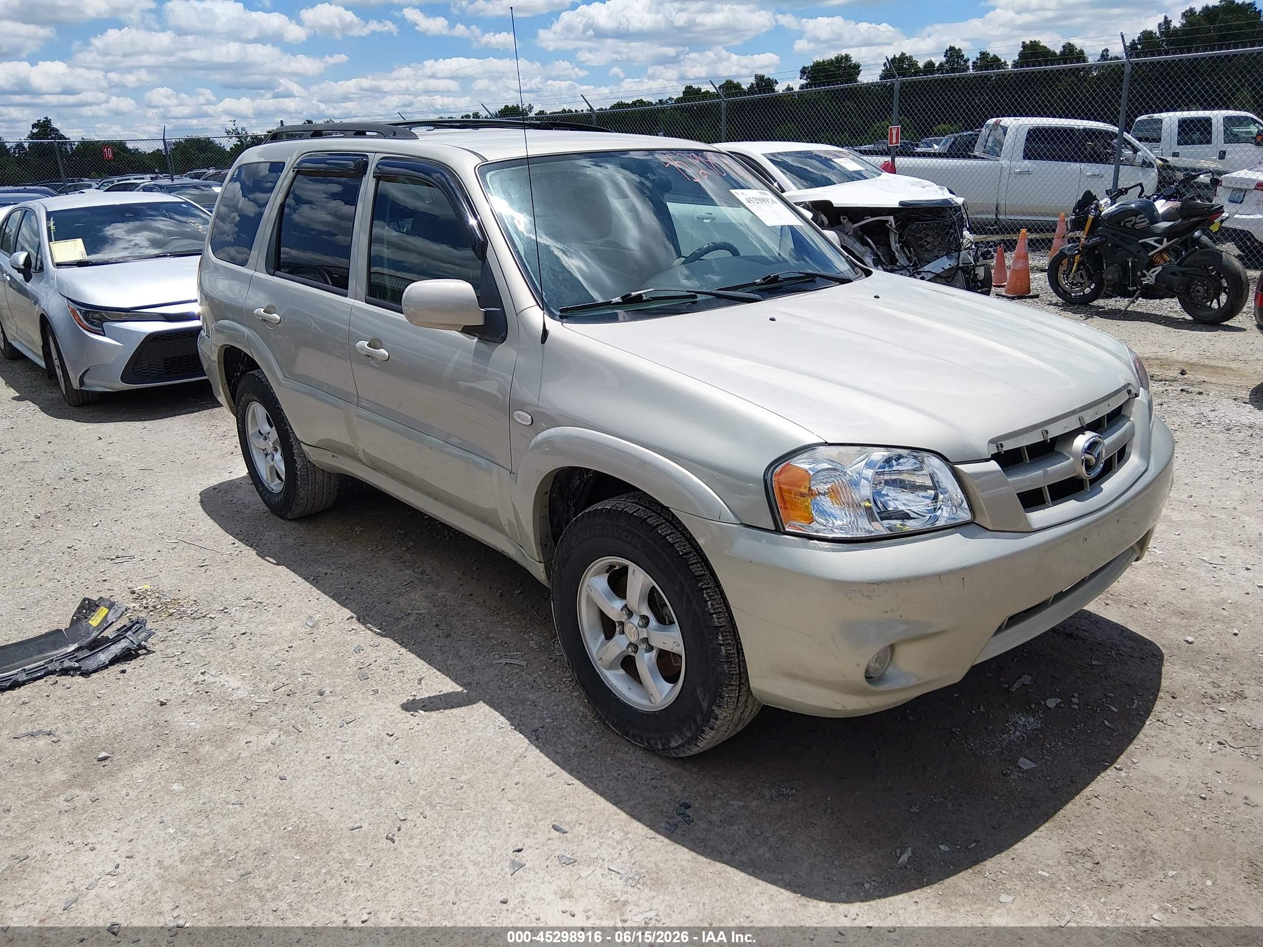 2006 Mazda Tribute S, VIN 4F2YZ94156KM00021 — Normal wear