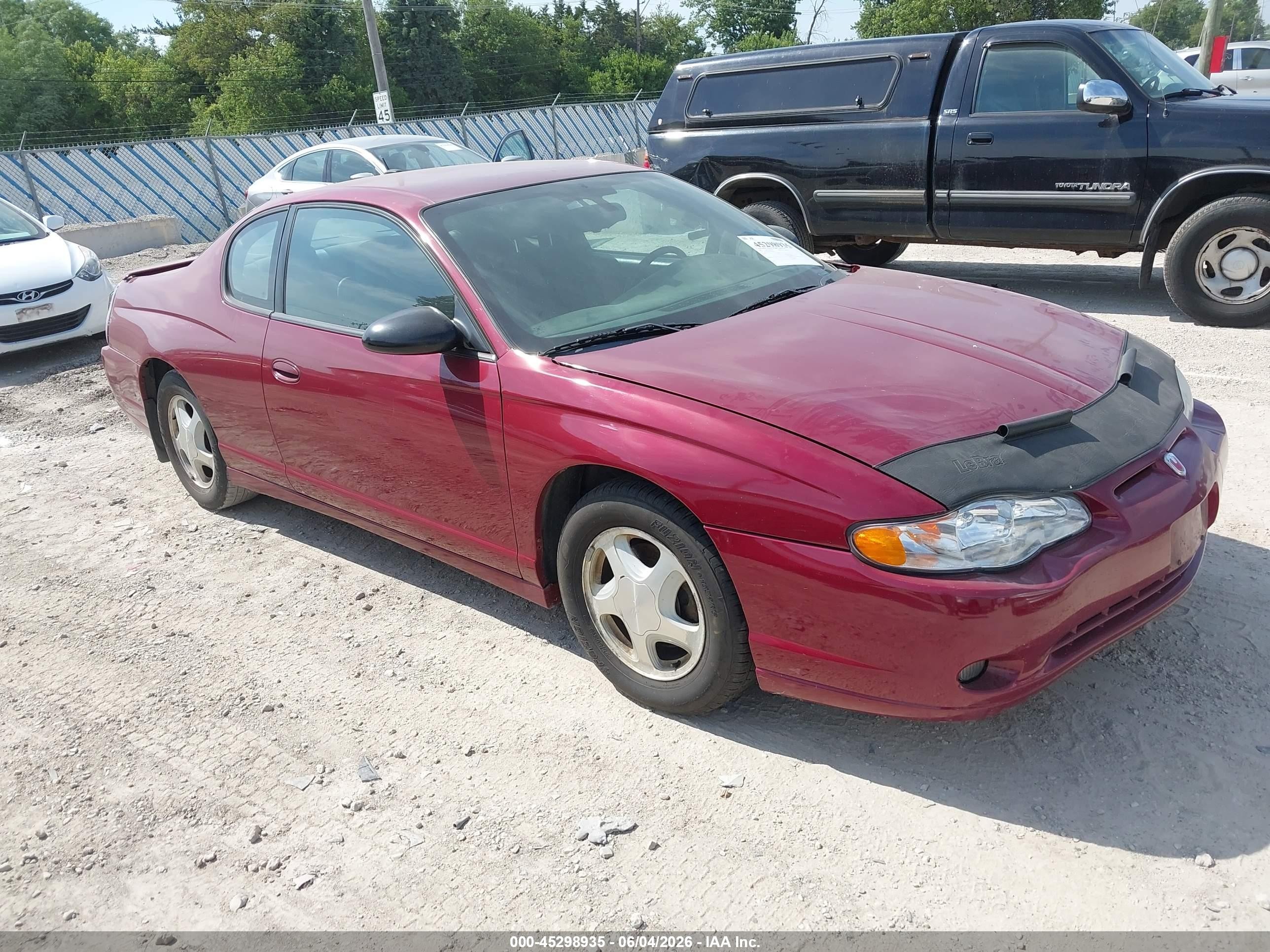 2005 Chevrolet Monte Carlo LT, VIN 2G1WX12K559145714 — Обычный износ