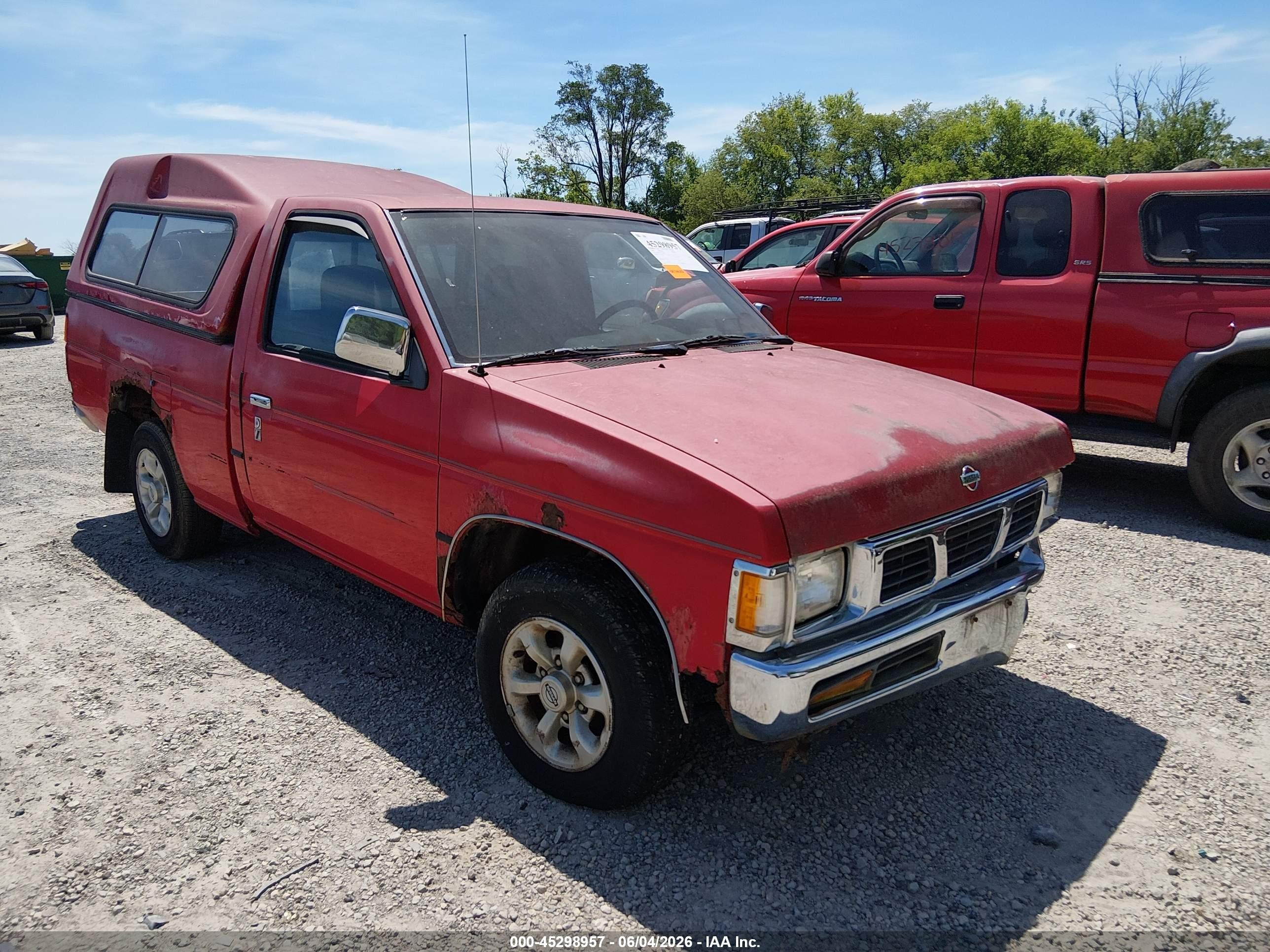 1996 Nissan Frontier XE, VIN 1N6SD11SXTC305203 — Normal wear