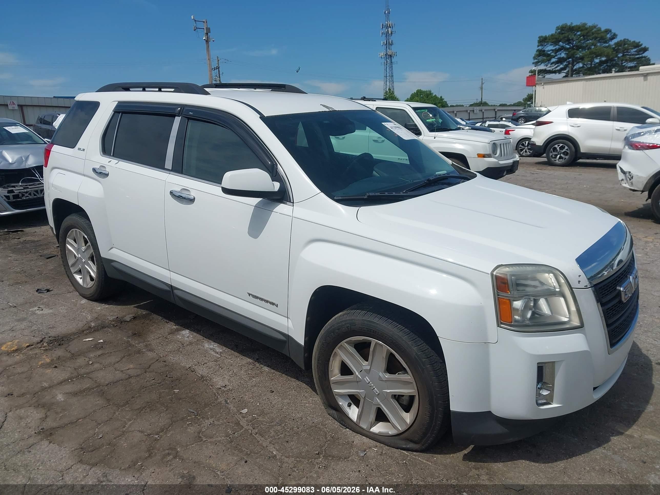 2011 GMC Terrain SLE-2, VIN 2CTALSEC0B6459151 — Electrical