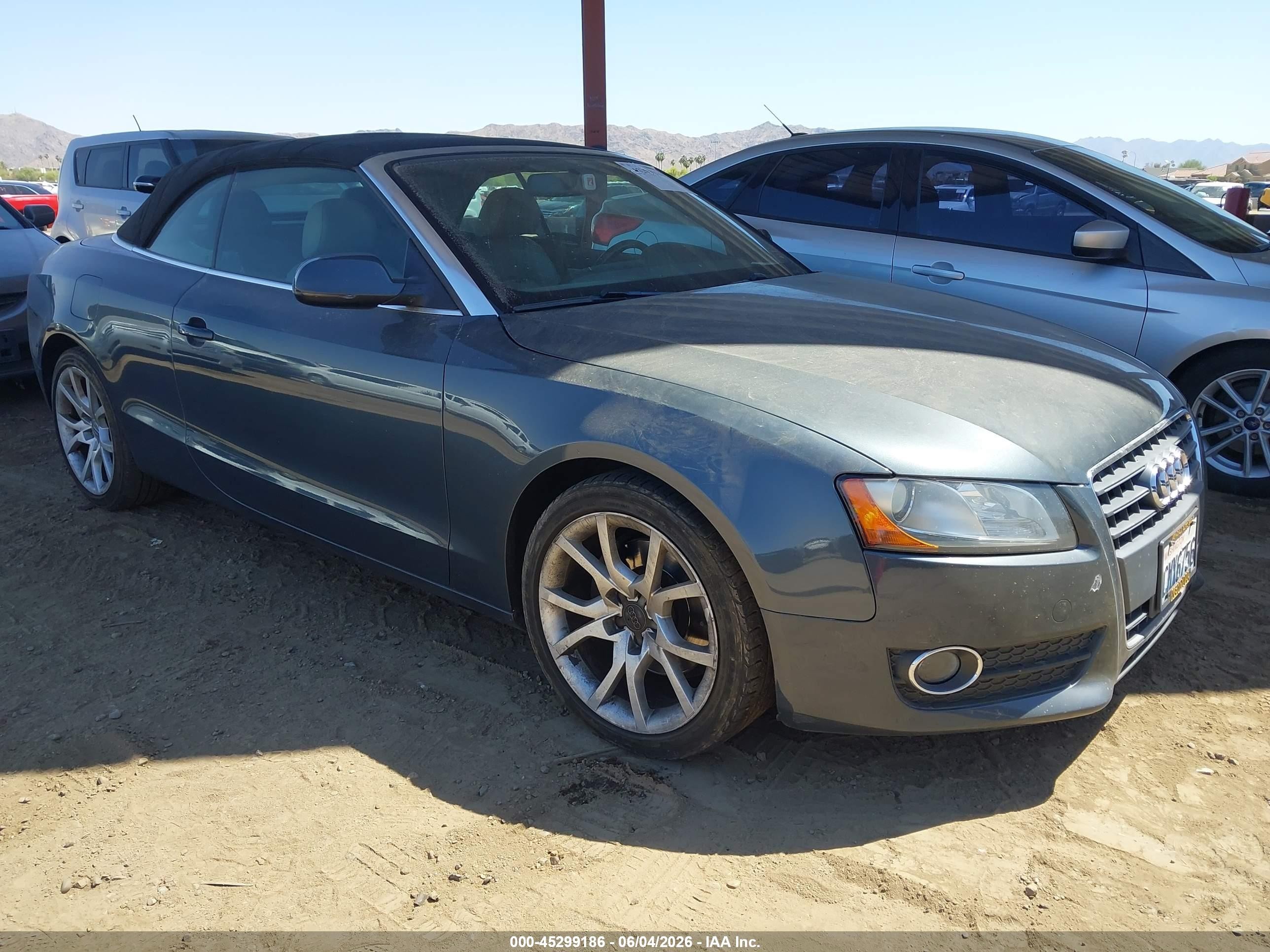 2010 Audi A5 Premium, VIN WAUAFAFH3AN013591 — Auction photo 1 of 5