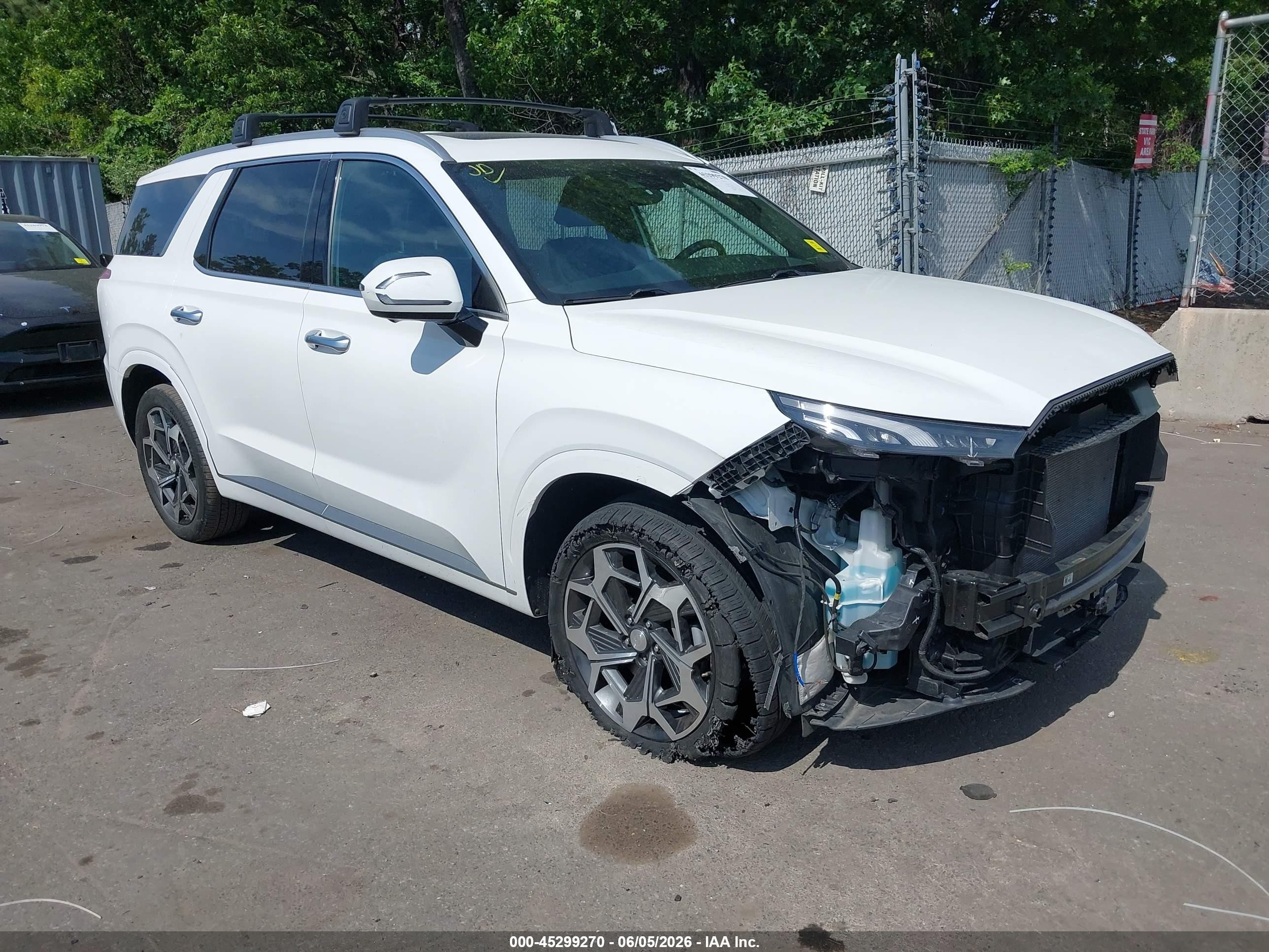 2022 Hyundai Palisade Calligraphy, VIN KM8R7DHE5NU384136 — Front end