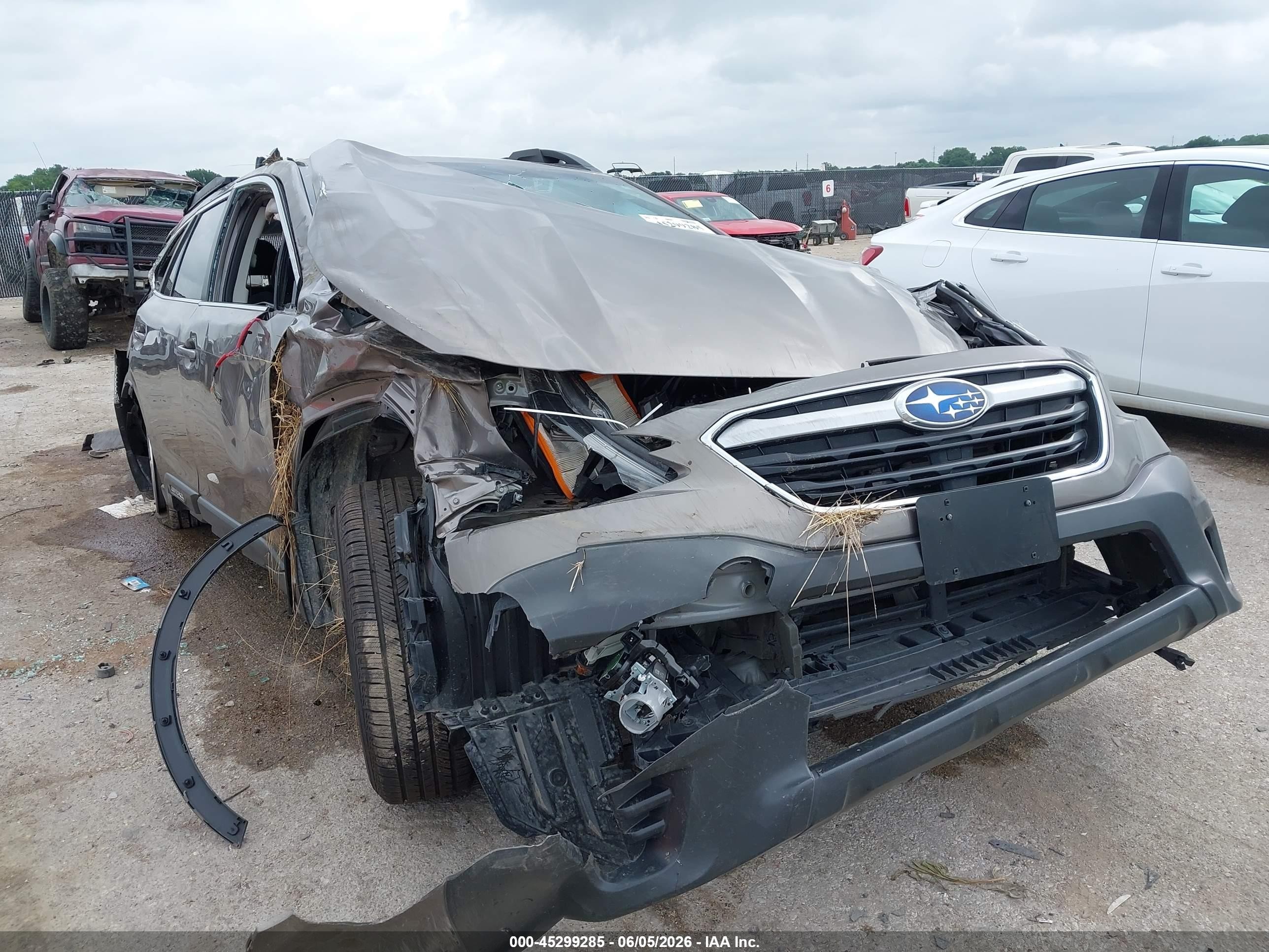 2022 Subaru Outback Premium, VIN 4S4BTAFC3N3265973 — Rollover