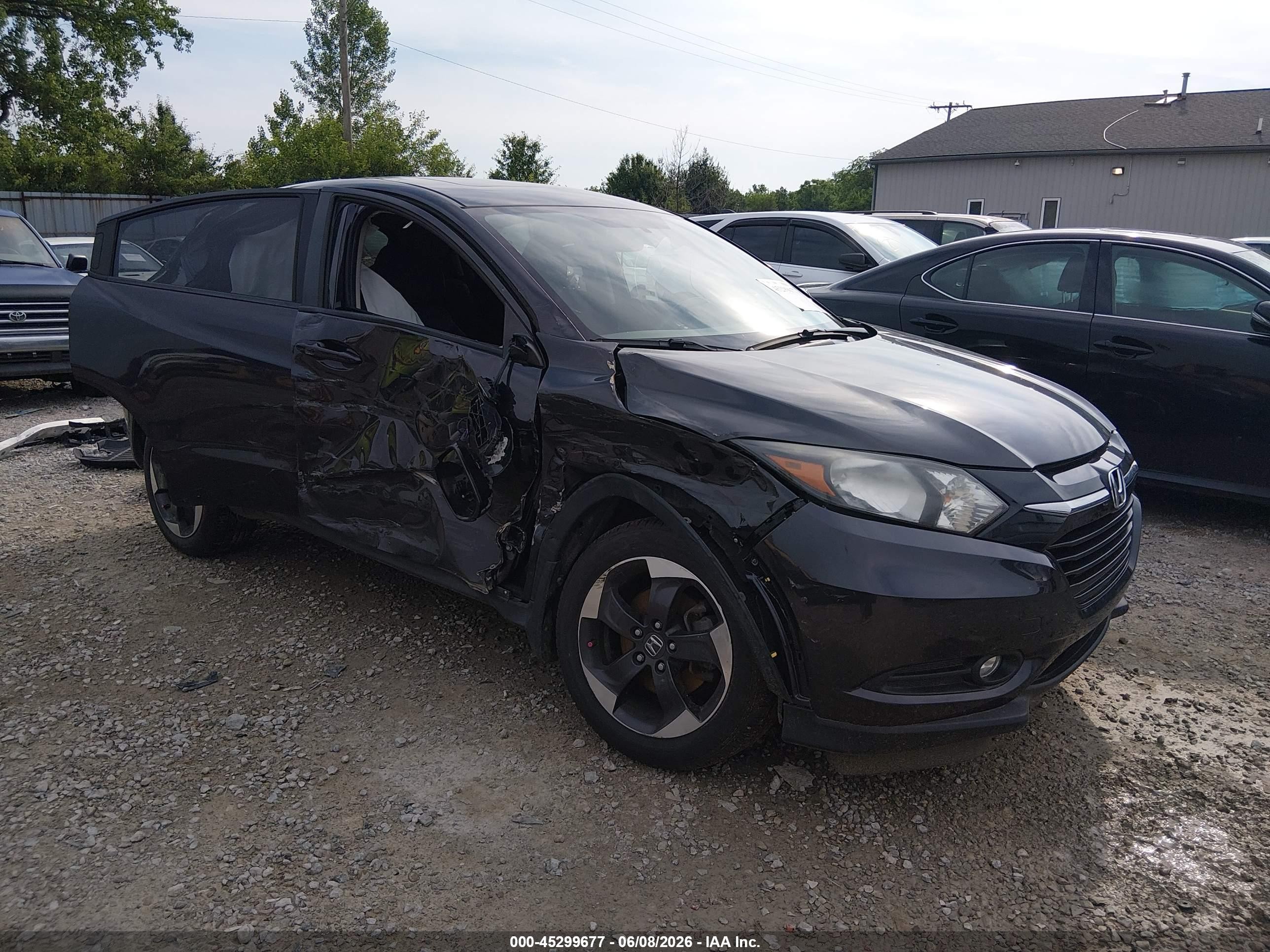 2018 Honda HR-V EX, VIN 3CZRU6H51JG725256 — Side