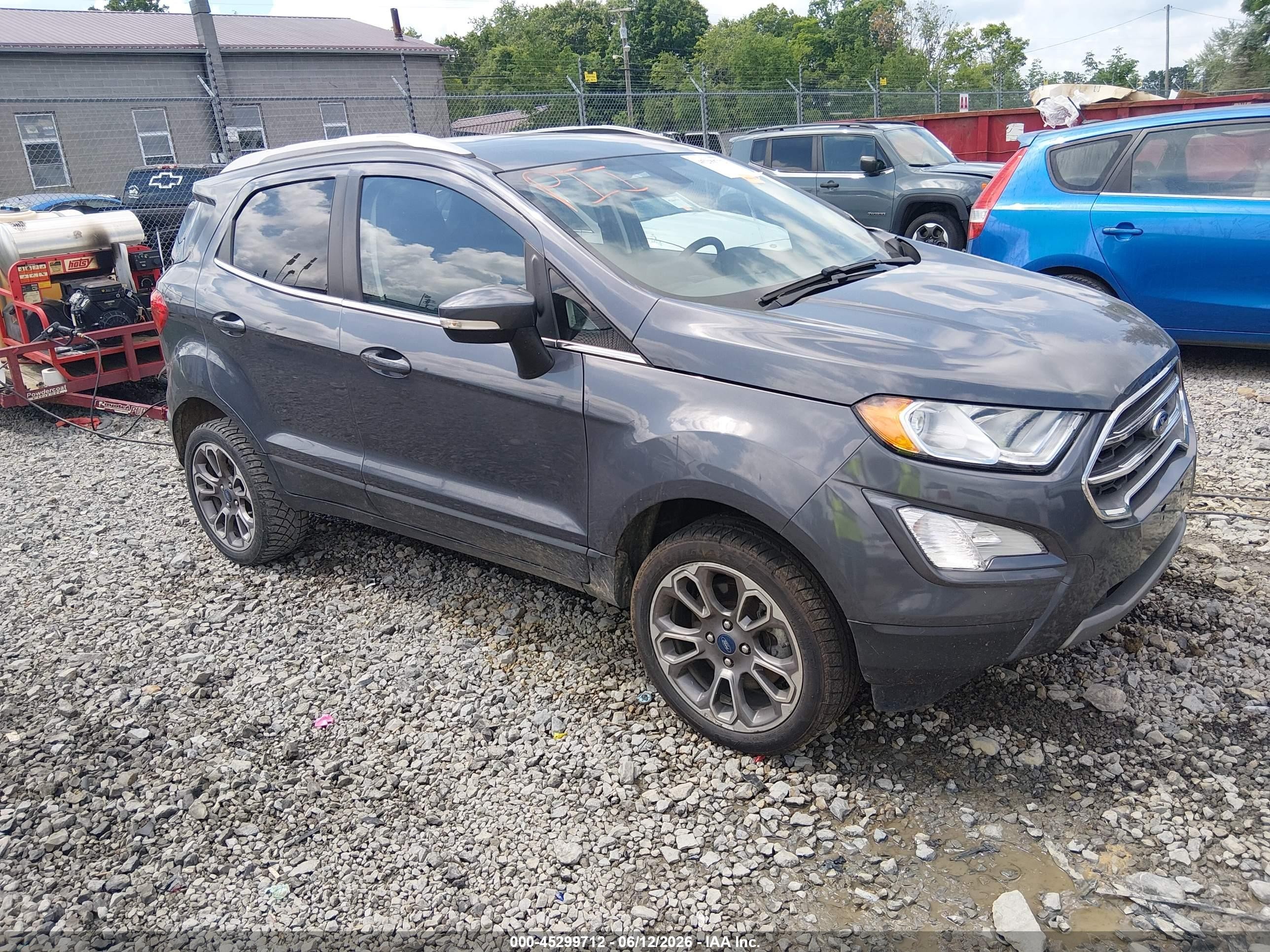 2021 Ford EcoSport Titanium, VIN MAJ6S3KL5MC454882 — Side