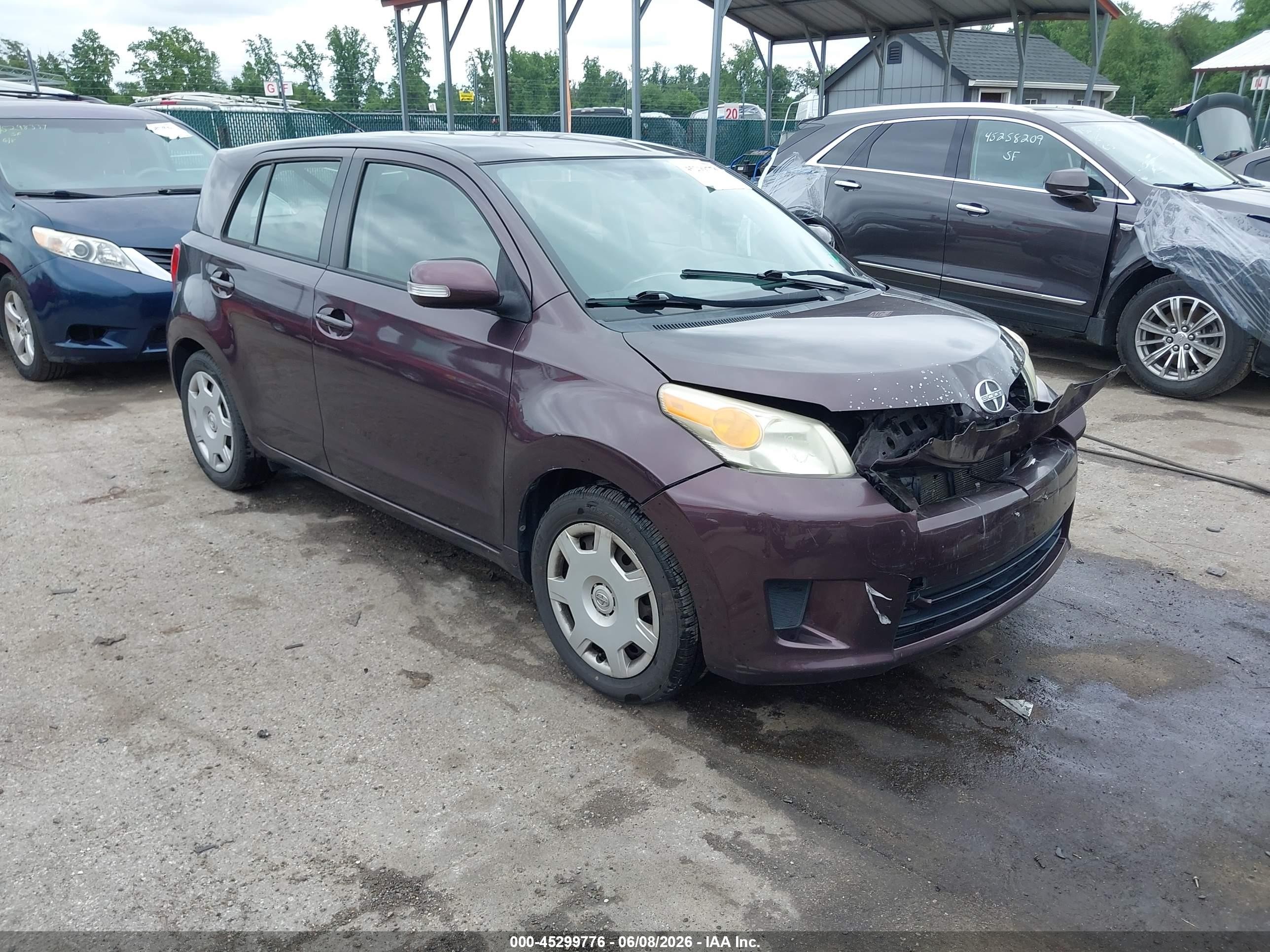 2012 Scion xD, VIN JTKKU4B40C1015884 — Front end