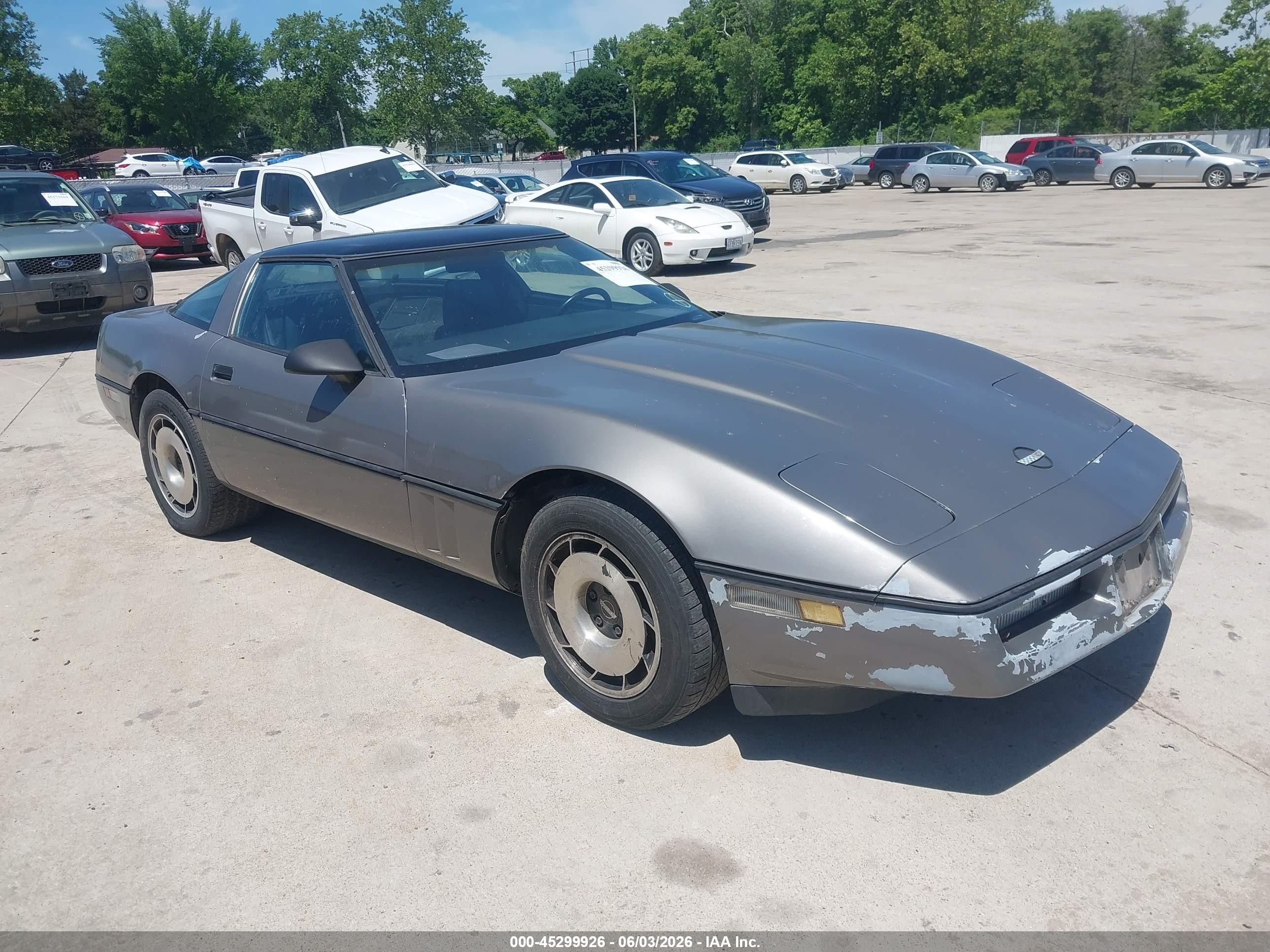 1984 Chevrolet Corvette, VIN 1G1AY0785E5115981 — Normal wear