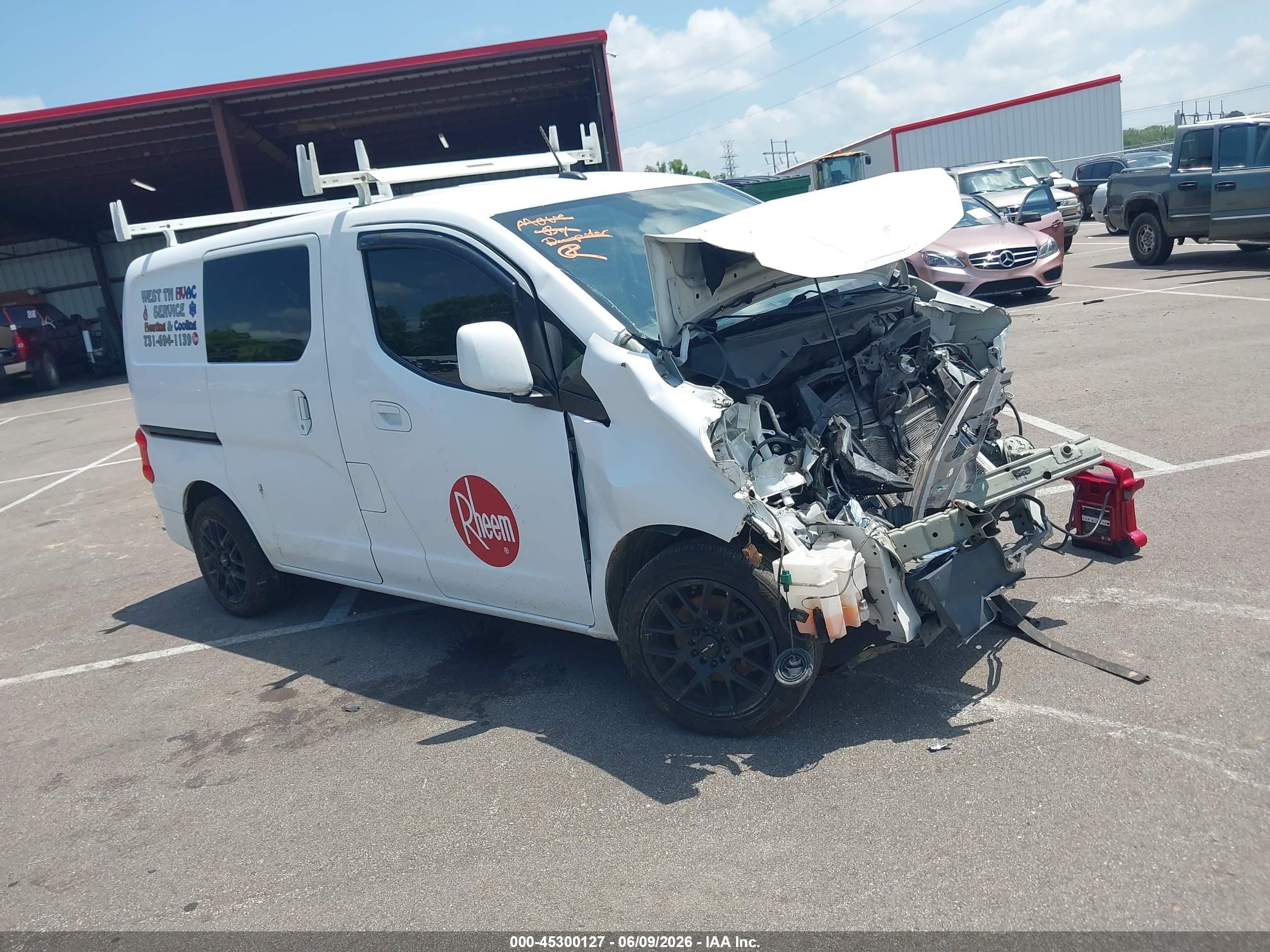 2017 Chevrolet City Express Cargo LT, VIN 3N63M0ZNXHK695234 — Front end