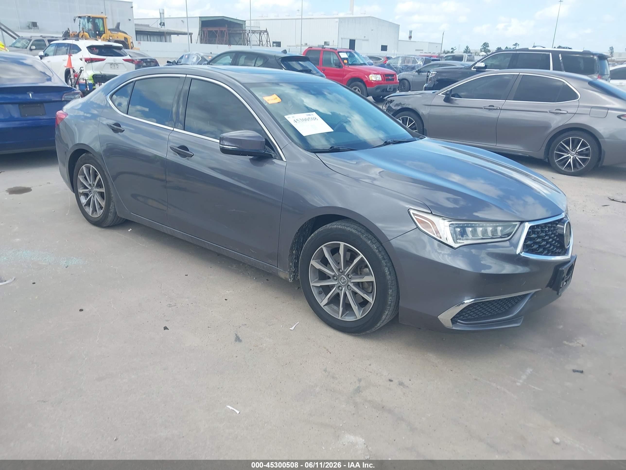 2020 Acura TLX, VIN 19UUB1F32LA004506 — Side