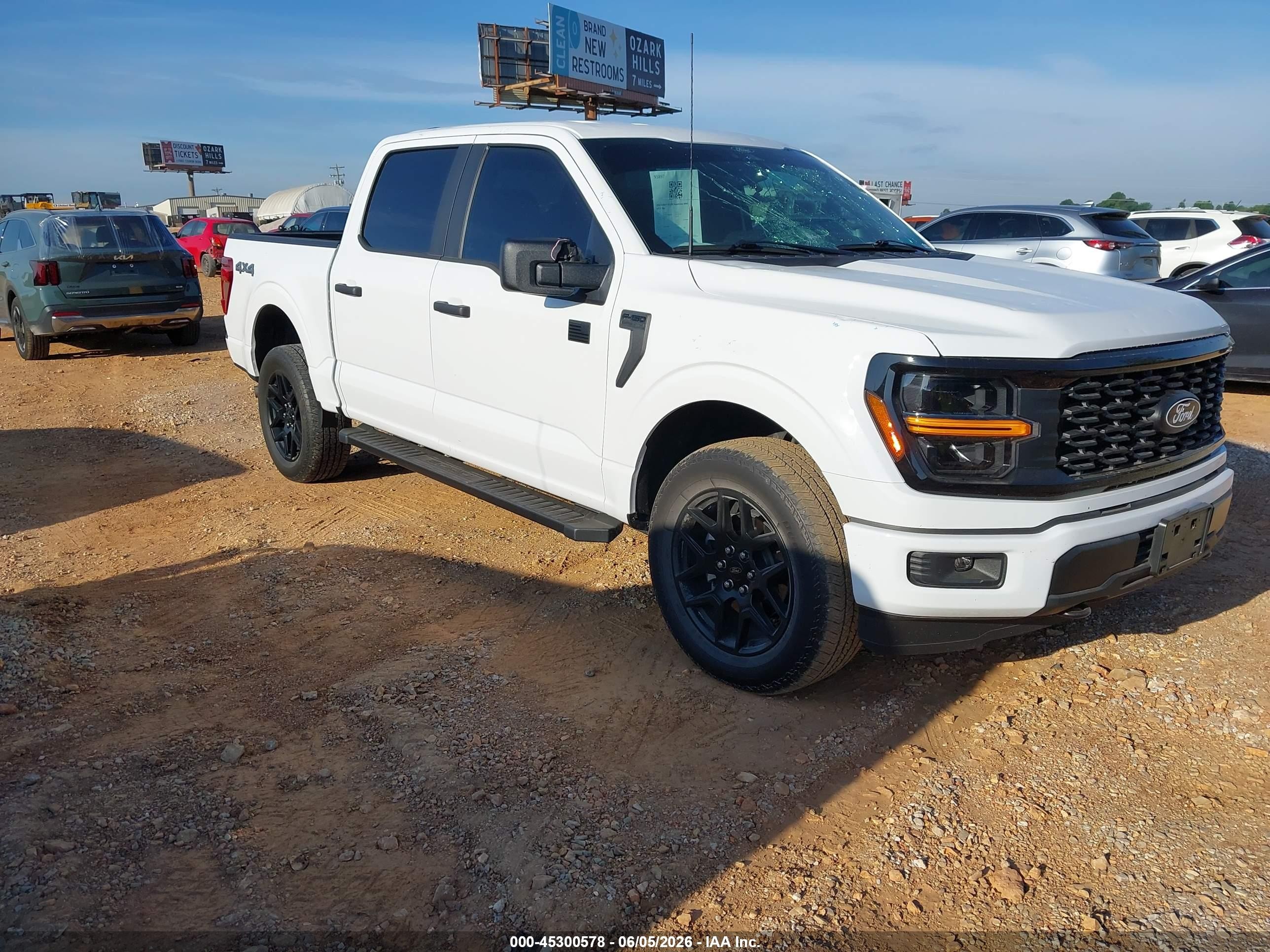2024 Ford F-150 STX, VIN 1FTFW2L5XRKD95897 — Hail