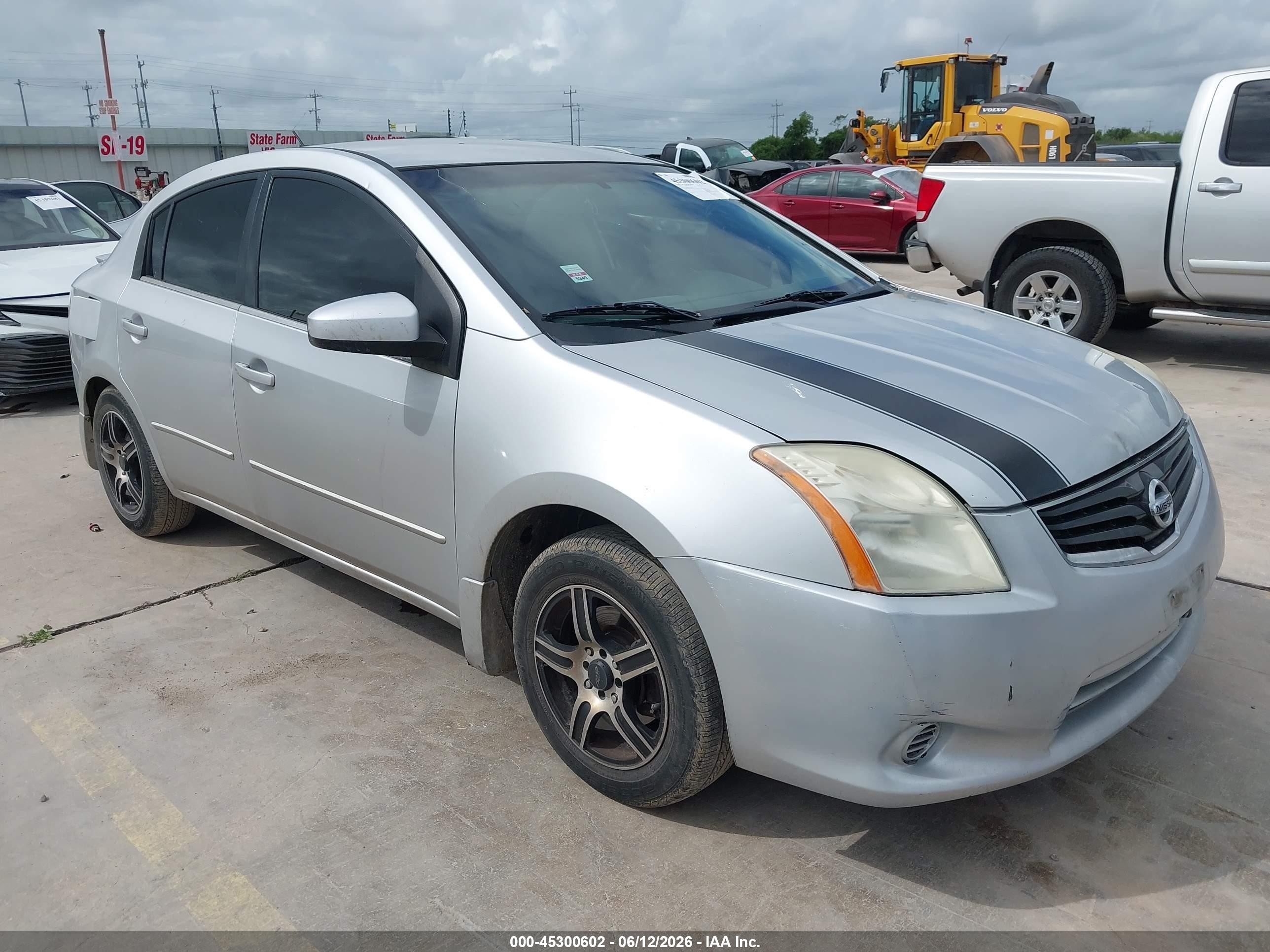 2012 Nissan Sentra SL, VIN 3N1AB6AP1CL705610 — Rear end