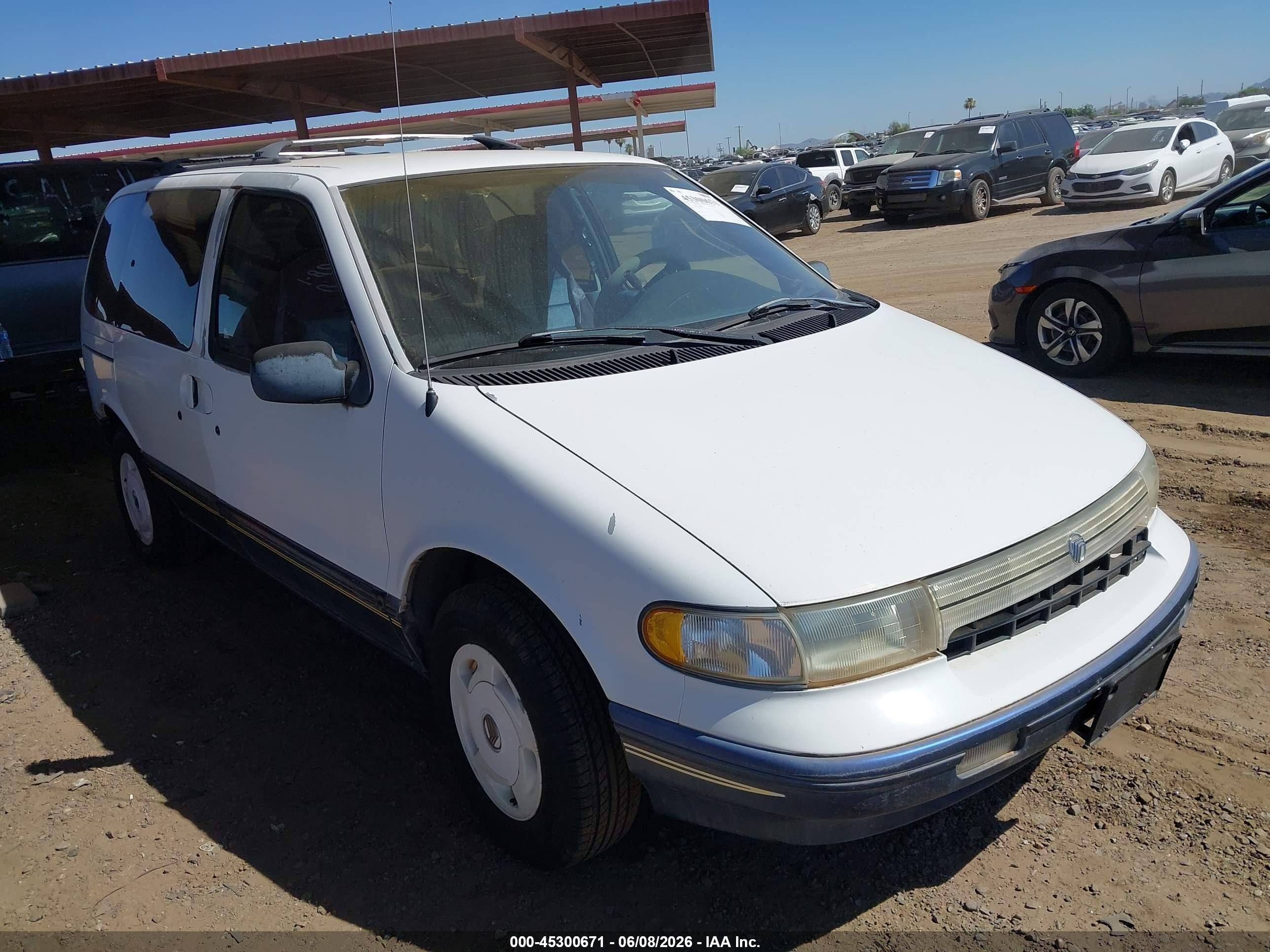 1993 Mercury Villager GS, VIN 4M2DV11W0PDK08162 — Обычный износ