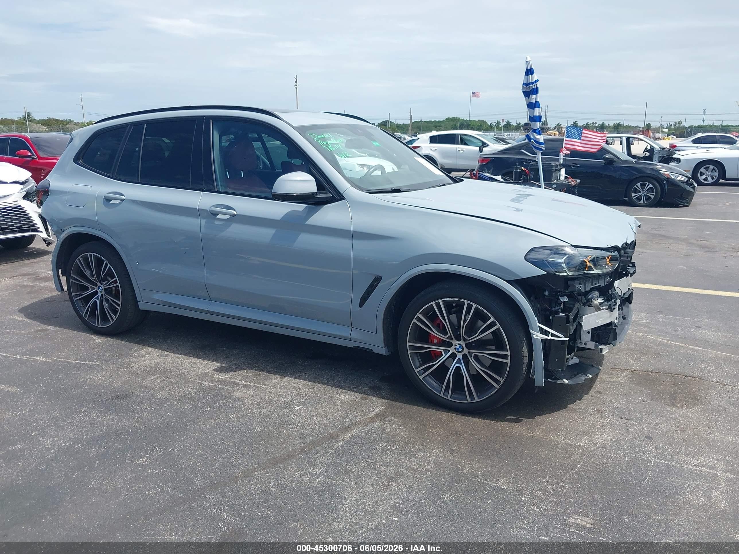 2023 BMW X3 sDrive30i, VIN WBX47DP06PN194687 — All over