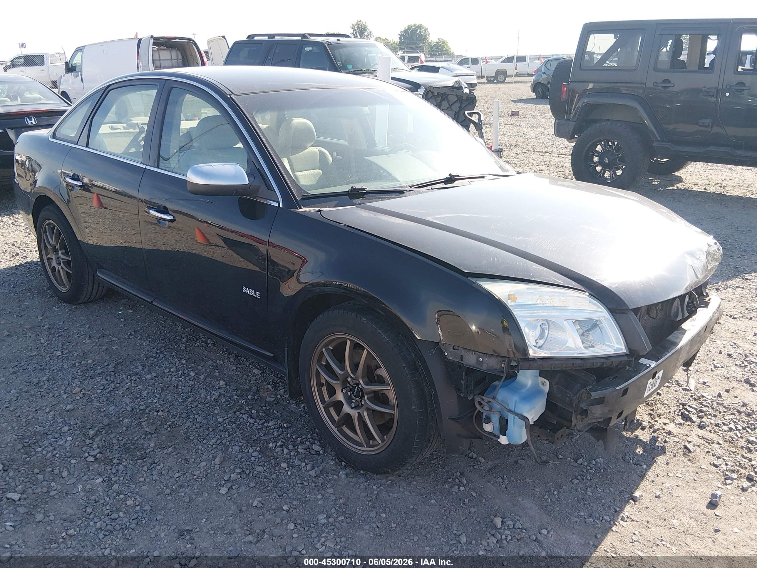 2008 Mercury Sable, VIN 1MEHM40W58G605510 — Перед
