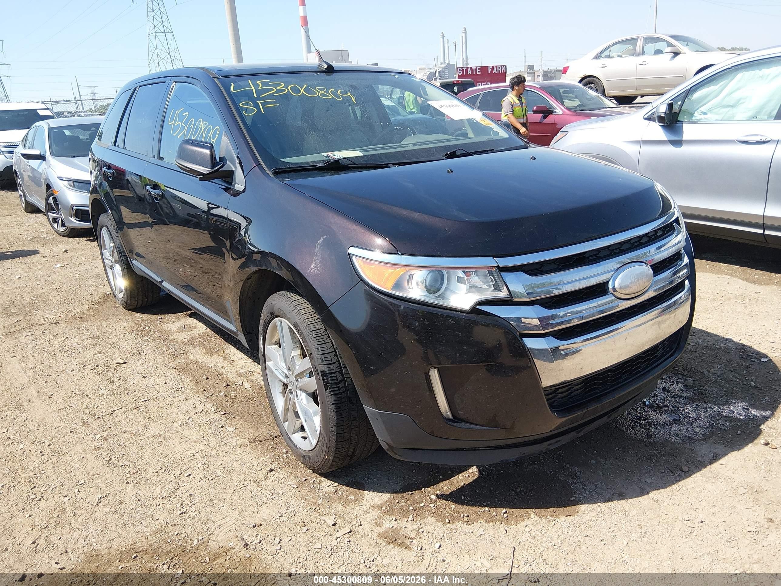 2013 Ford Edge SEL, VIN 2FMDK4JC3DBB36506 — Side