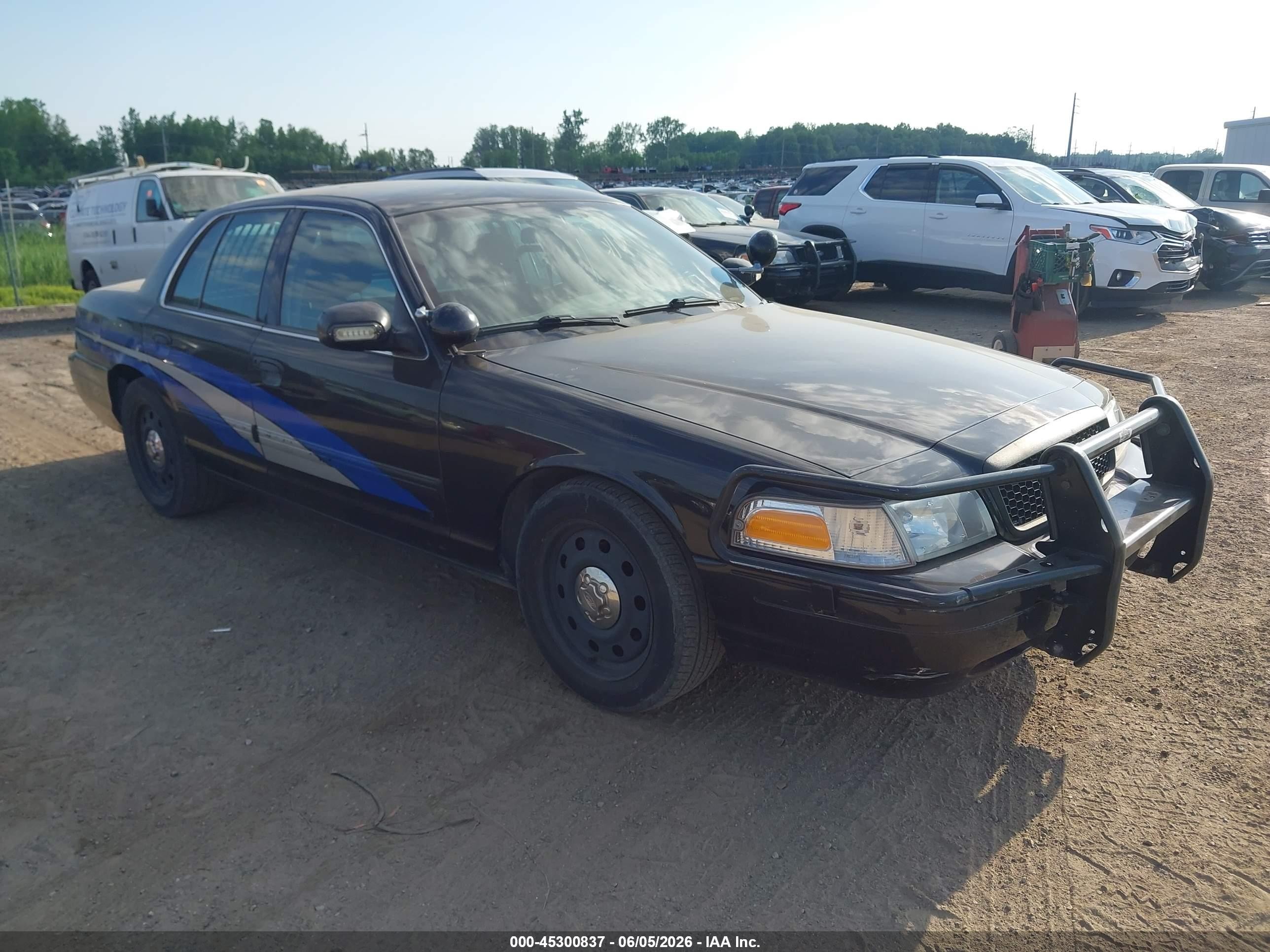 2010 Ford Police Interceptor, VIN 2FABP7BV7AX121459 — Normal wear